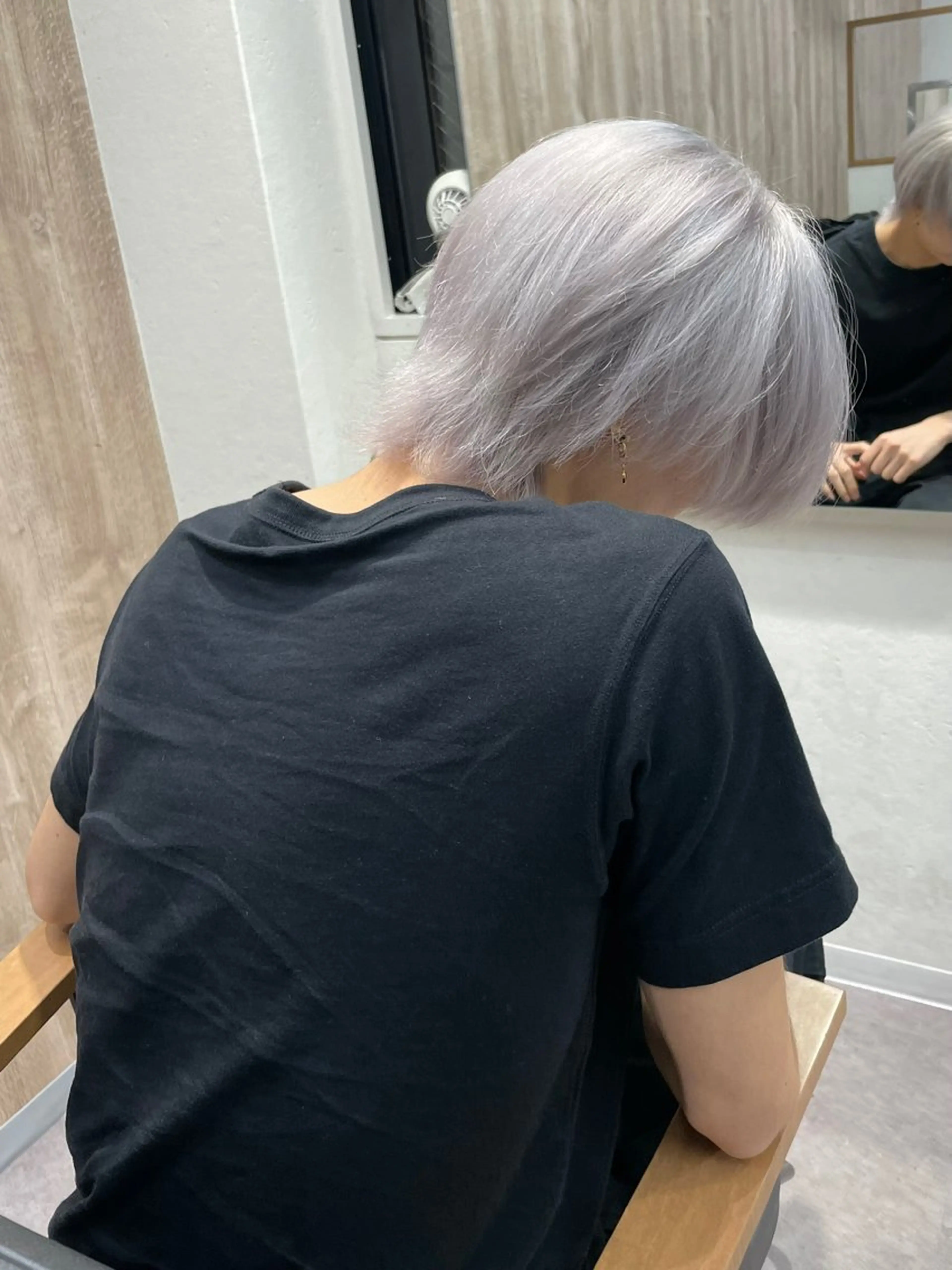 カラー 富永 翔伍のヘアスタイル