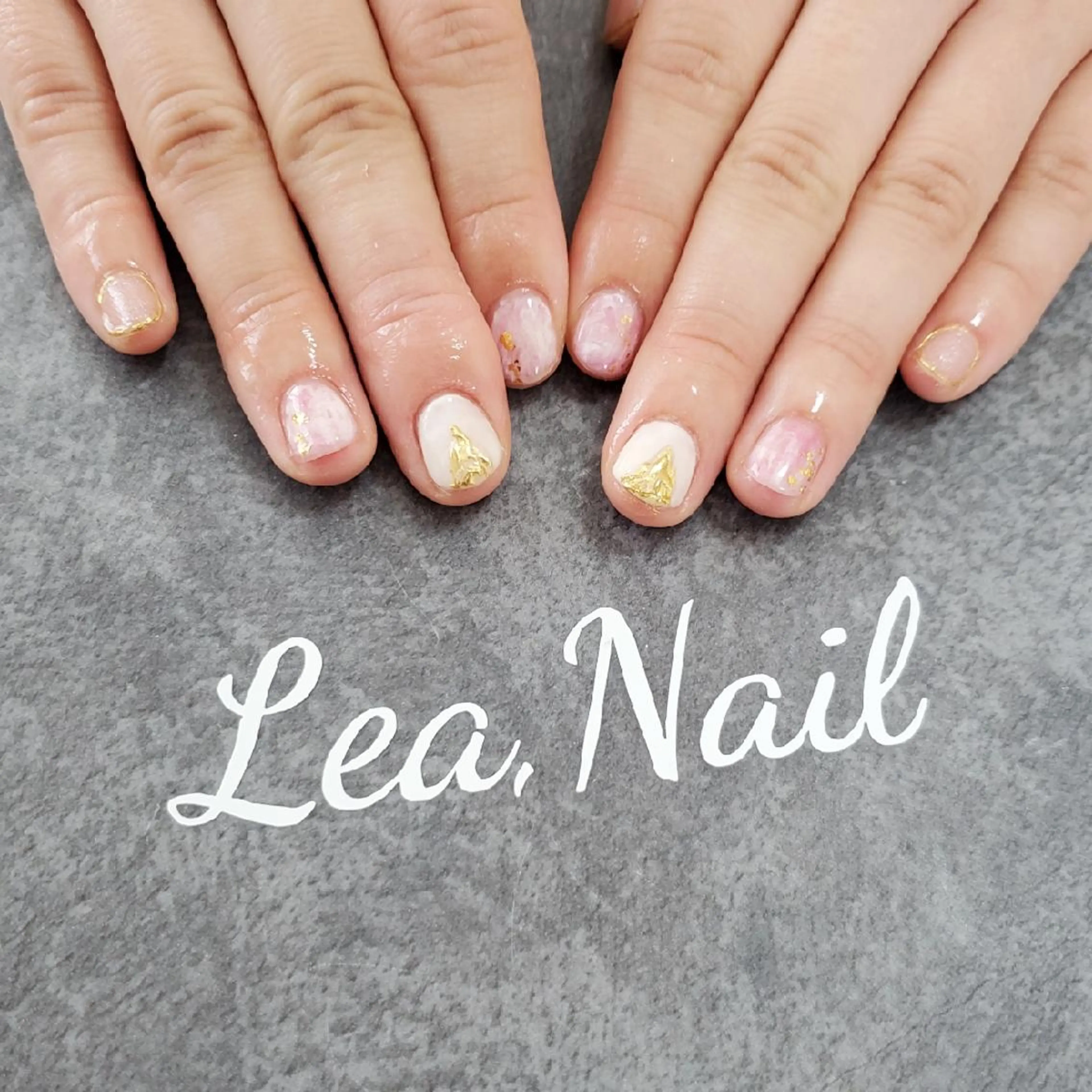 ネイル 持ち込み Lea,Nail所属・松橋 愛のネイルデザイン