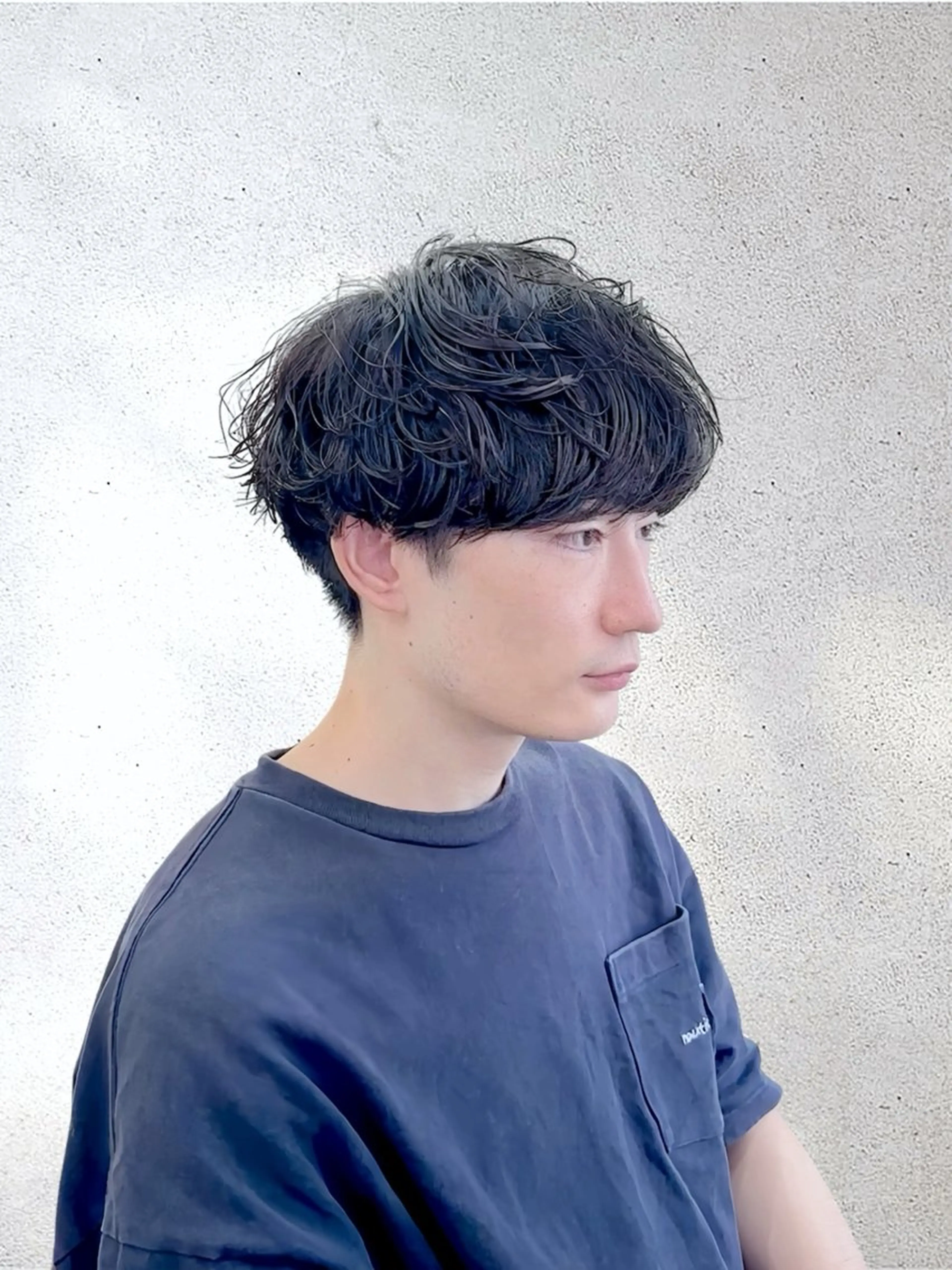 メンズ メンズパーマ メンズパーマ/新宿/ サイカショウイチのヘアスタイル