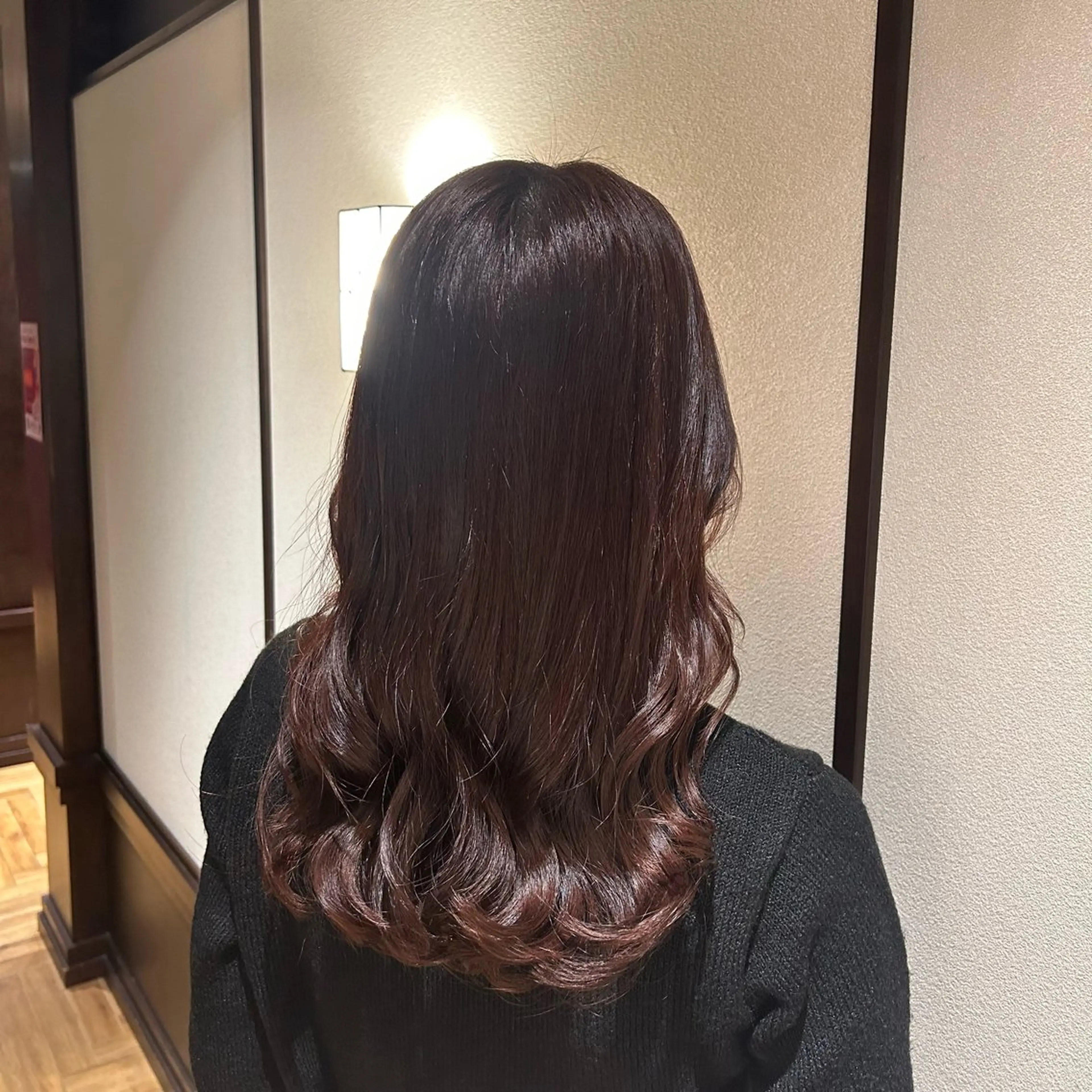 ロング カラー [透明感カラ ー🥣💕]高木愛理のヘアスタイル