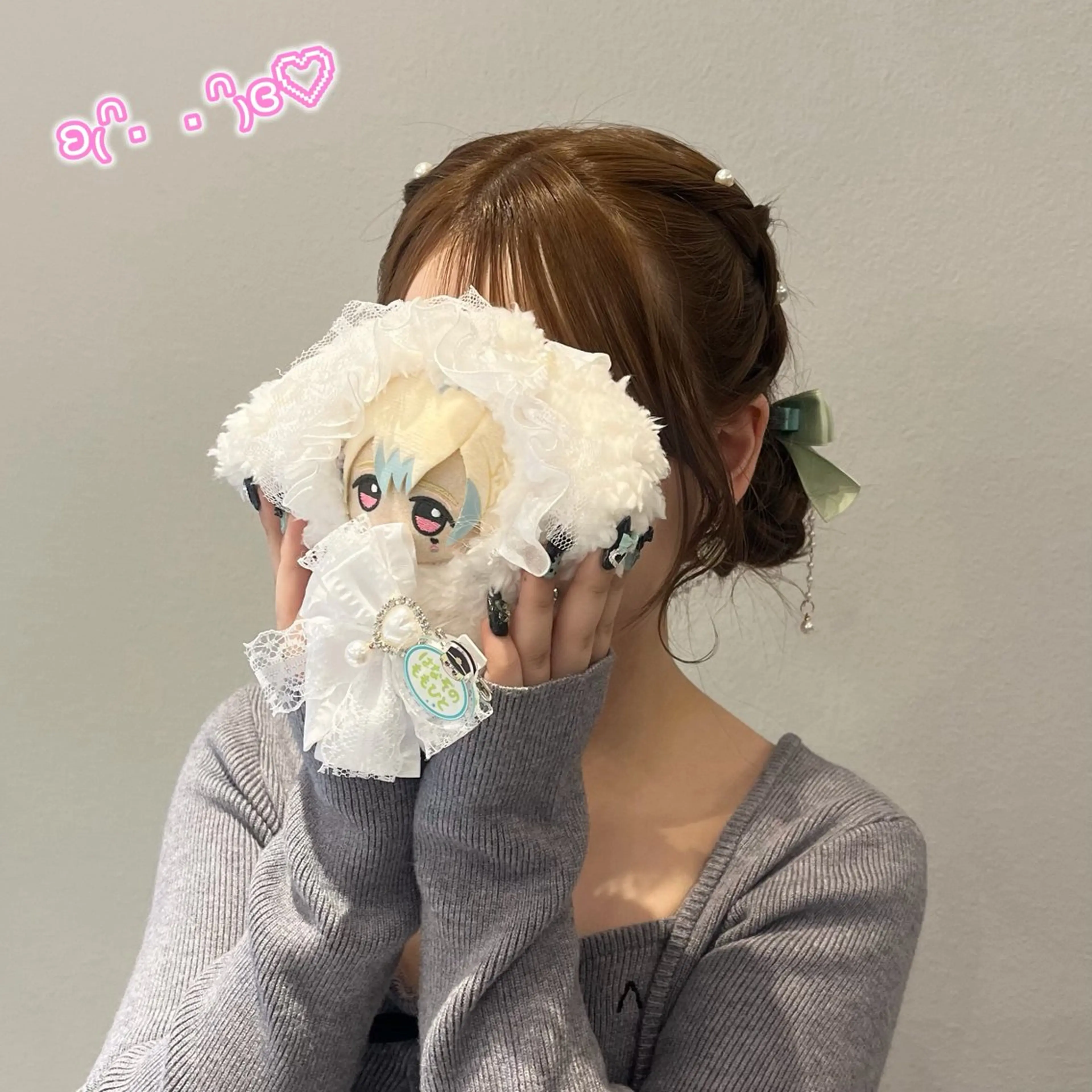 ヘアアレンジ ヘアセット 顔周り/暖色 /ヘアメ/あつはのヘアスタイル