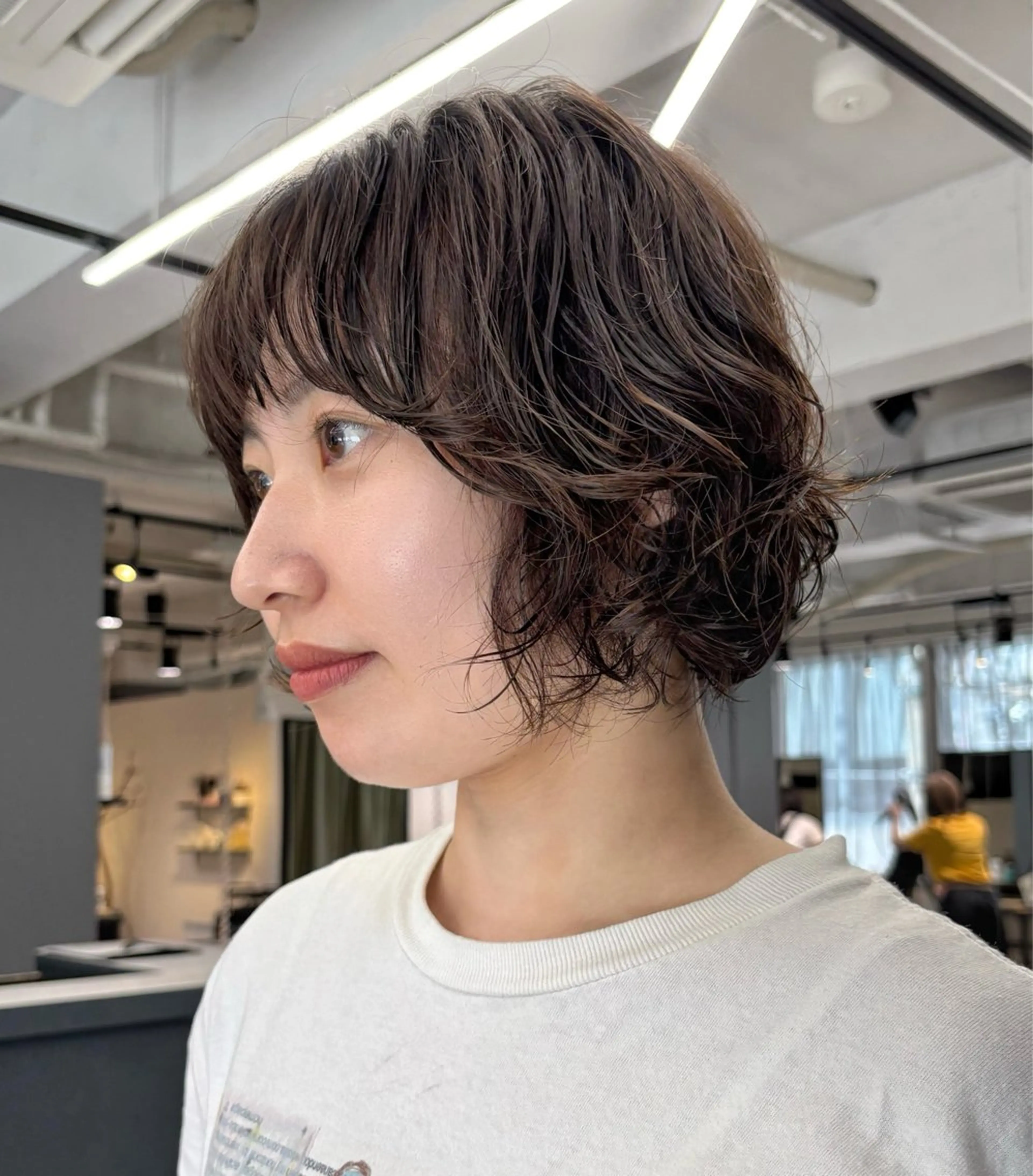 ショート ボブ 重里 瑠花のヘアスタイル