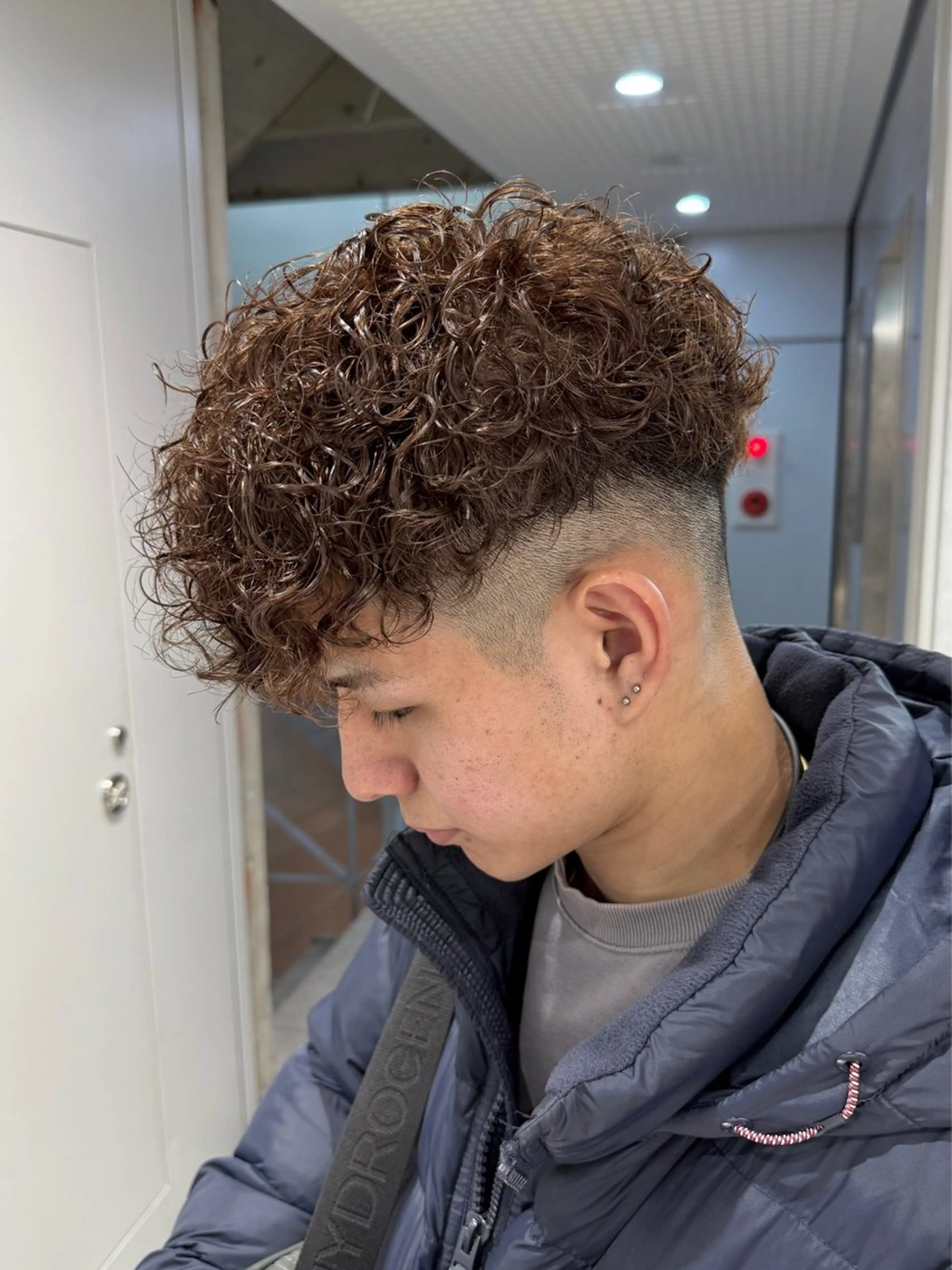 ショート カラー パーマ メンズ 【メンズサロン】 BLUCK 横浜のヘアスタイル