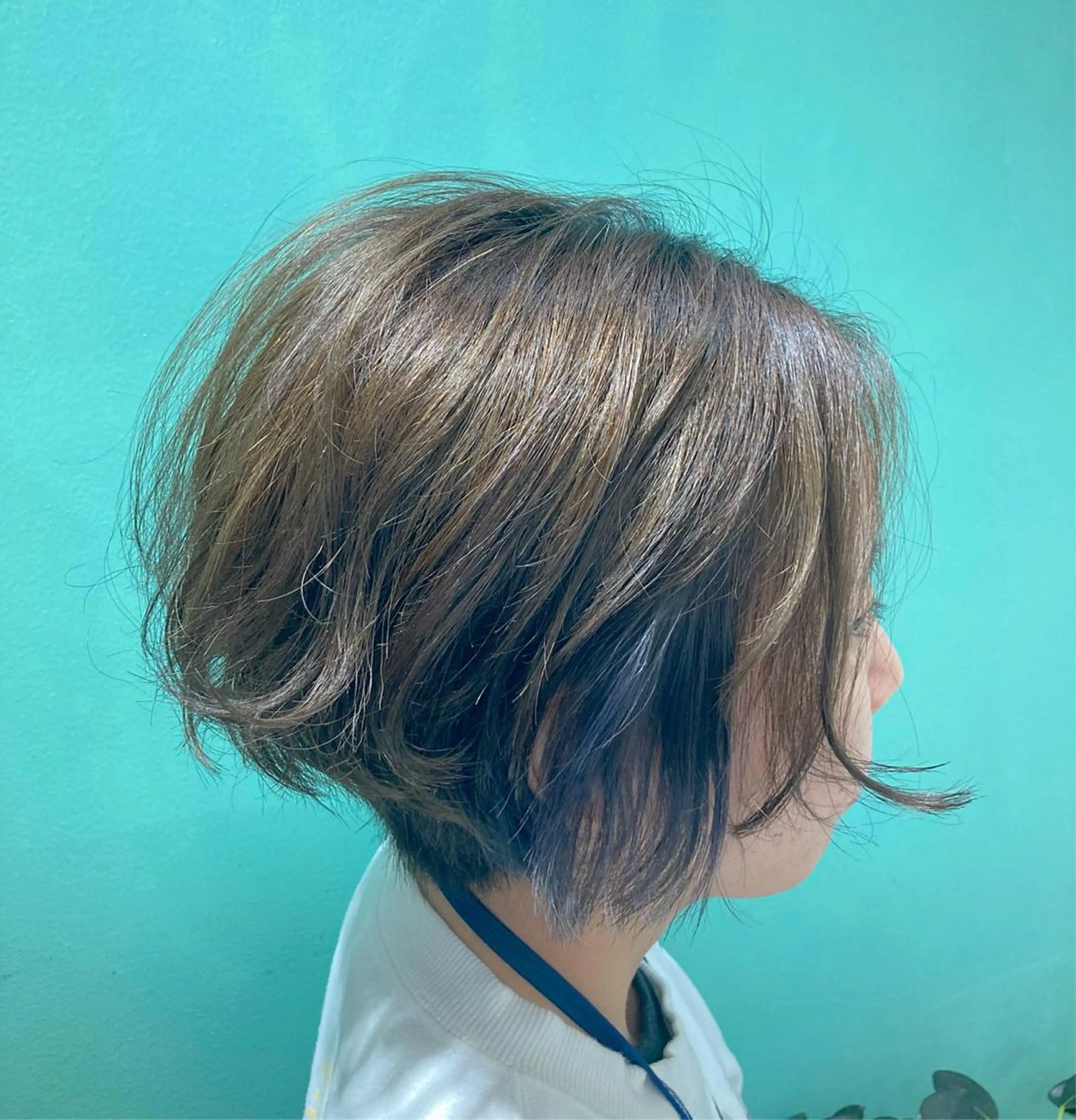 ショート カラー ブリーチ HairStoryかのわ所属・宇野  ひかりのヘアスタイル