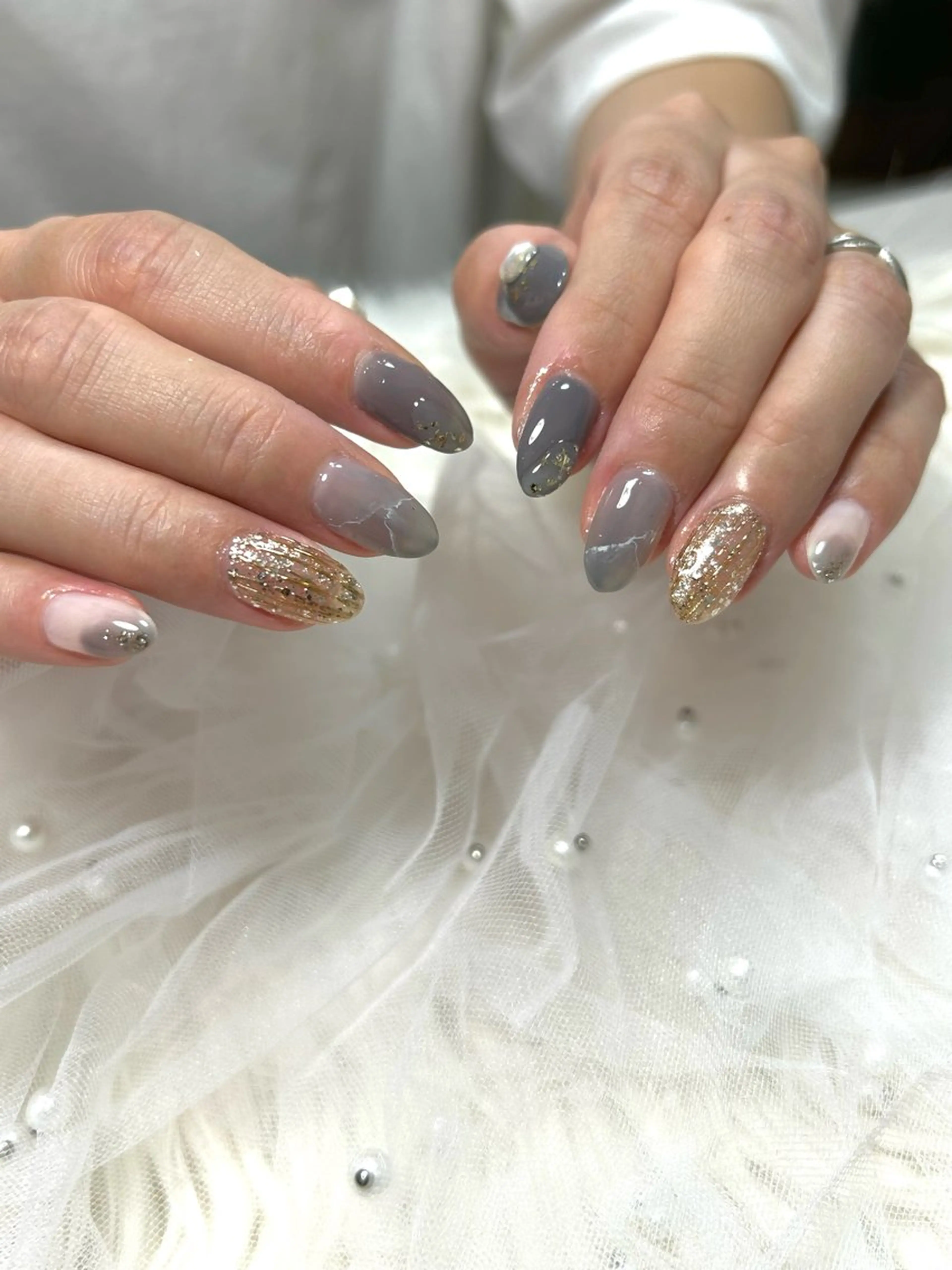 ネイル ハンドネイル Allybell🫧 Ayakaのネイルデザイン