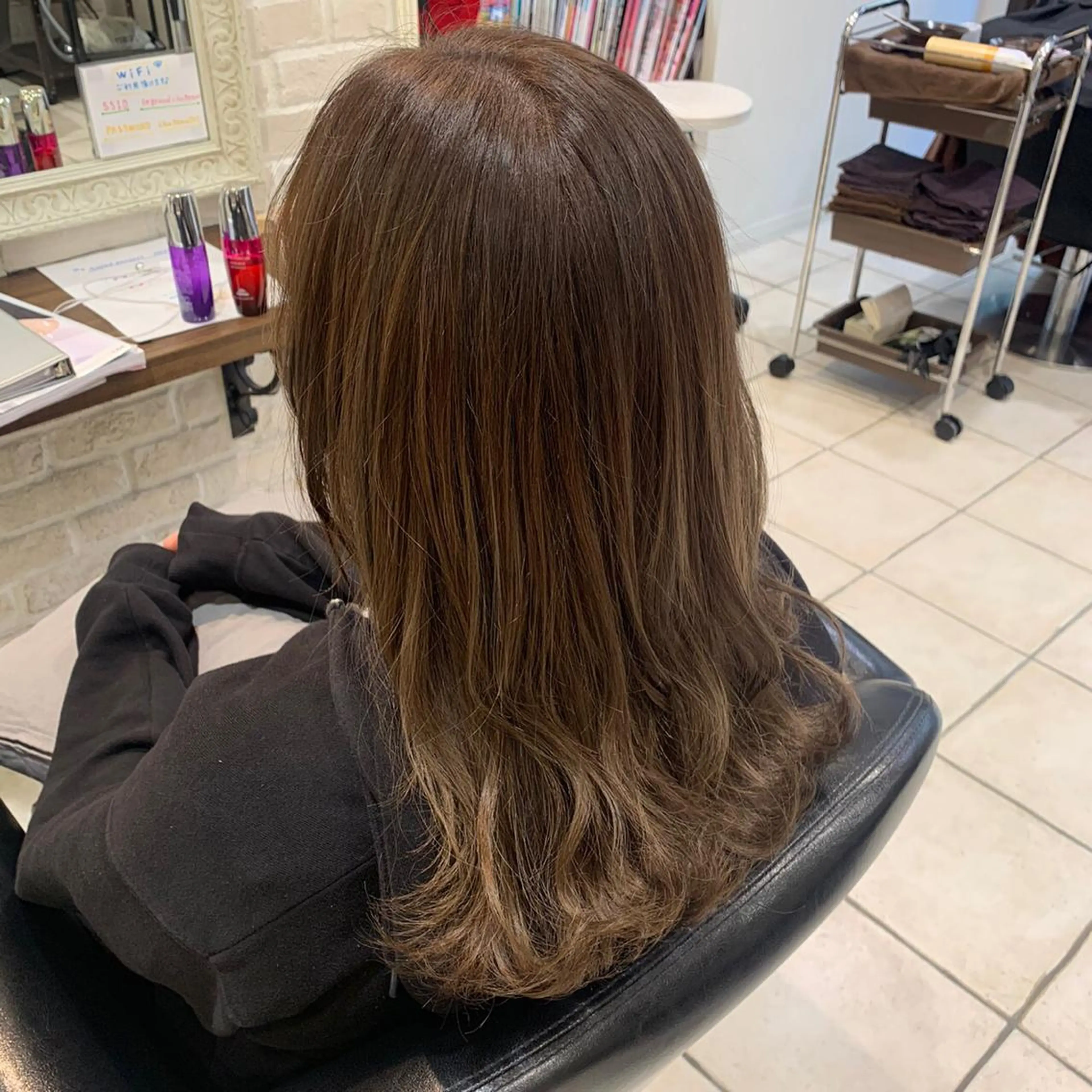 セミロング トリートメント 韓国風ヘア♡ runaのヘアスタイル