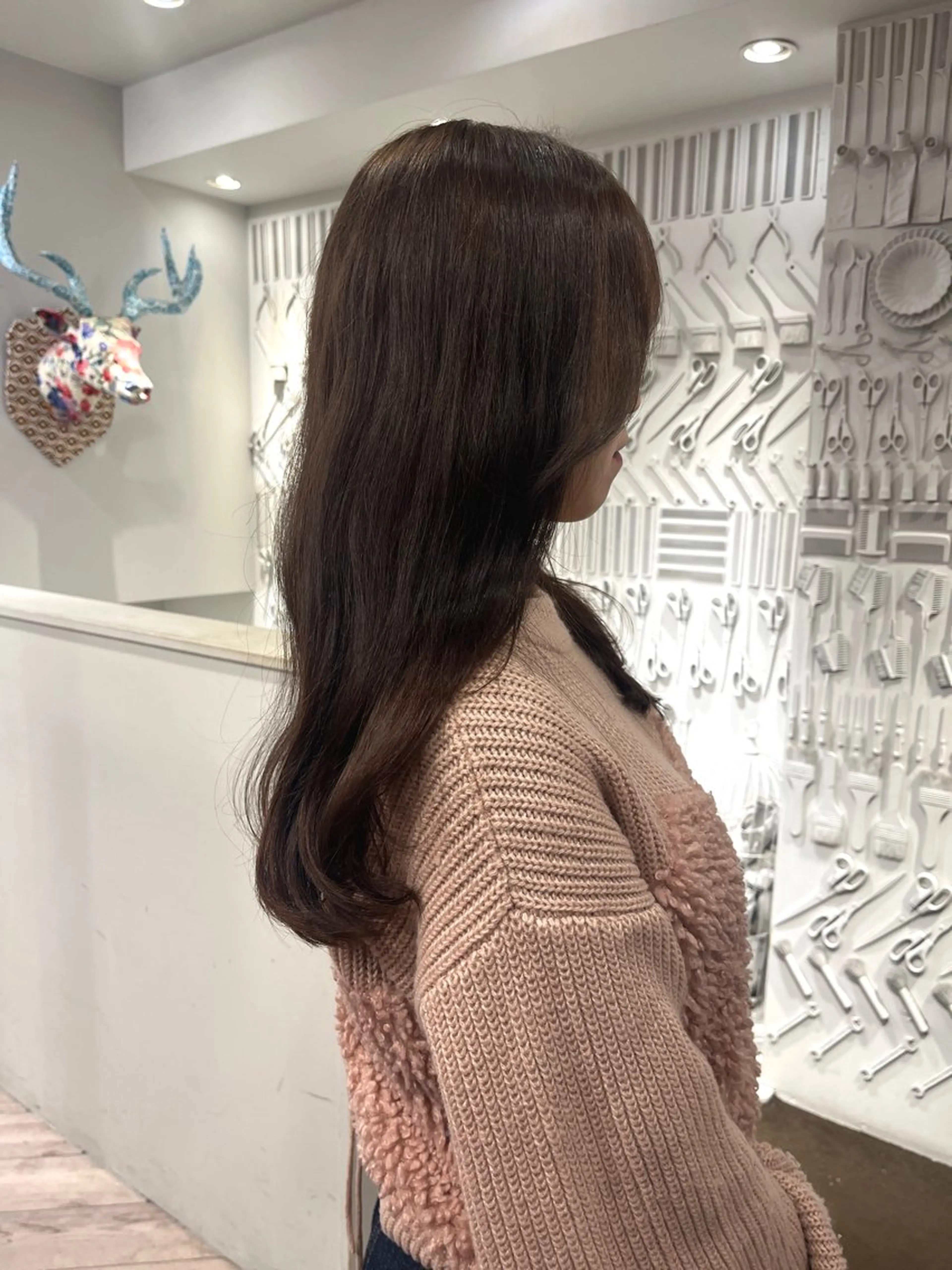 カラー ブラウンカラー 透明感カラー 竹内 穂乃佳のヘアスタイル