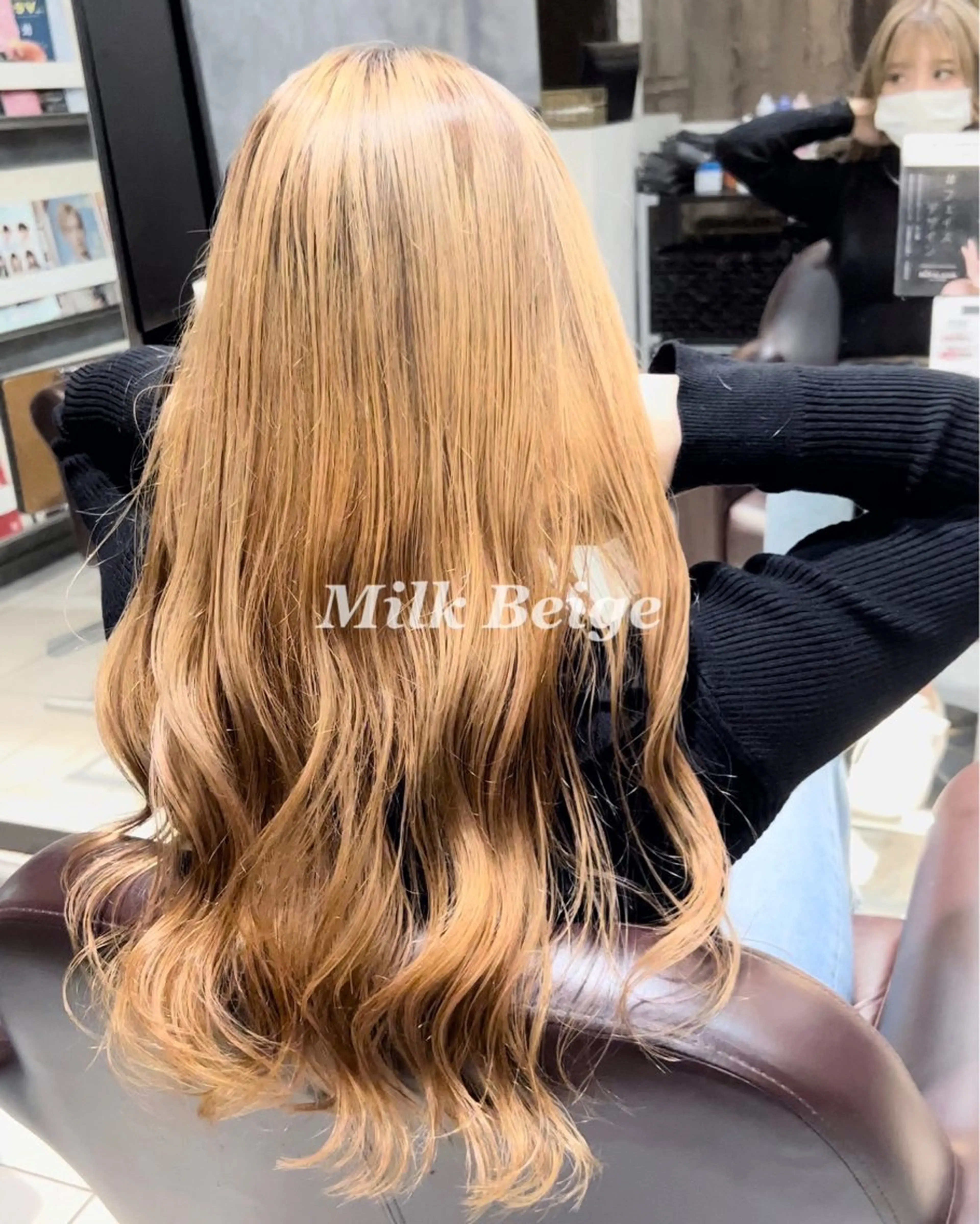 【ダブルカラー】3ヶ月間、色味を楽しめる✨色落ちまでこだわる透明感あるカラー👑ケアブリーチ+カラー❗️の写真