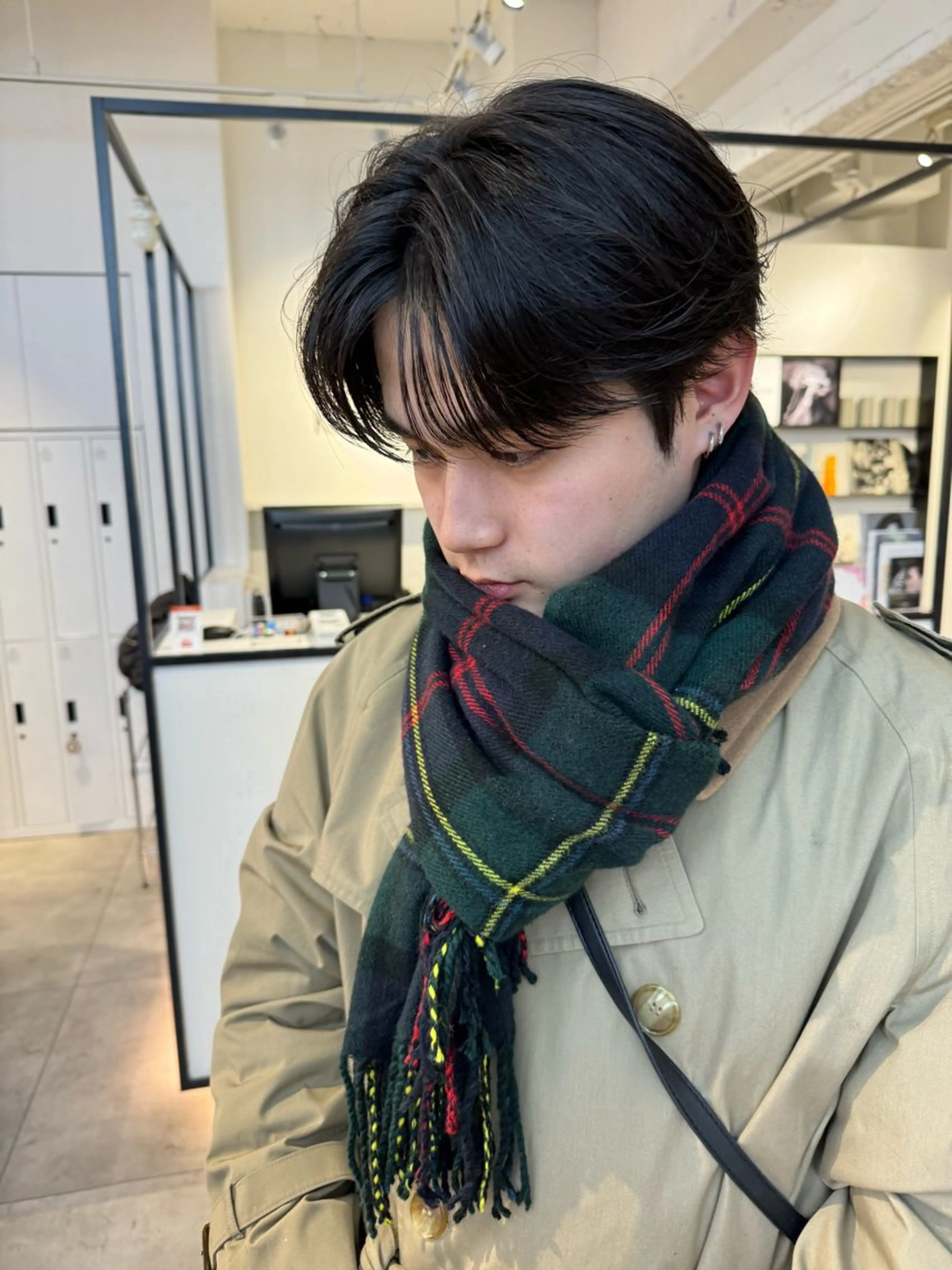 メンズ カット 🇰🇷カルマパーマ kaito🇰🇷のヘアスタイル