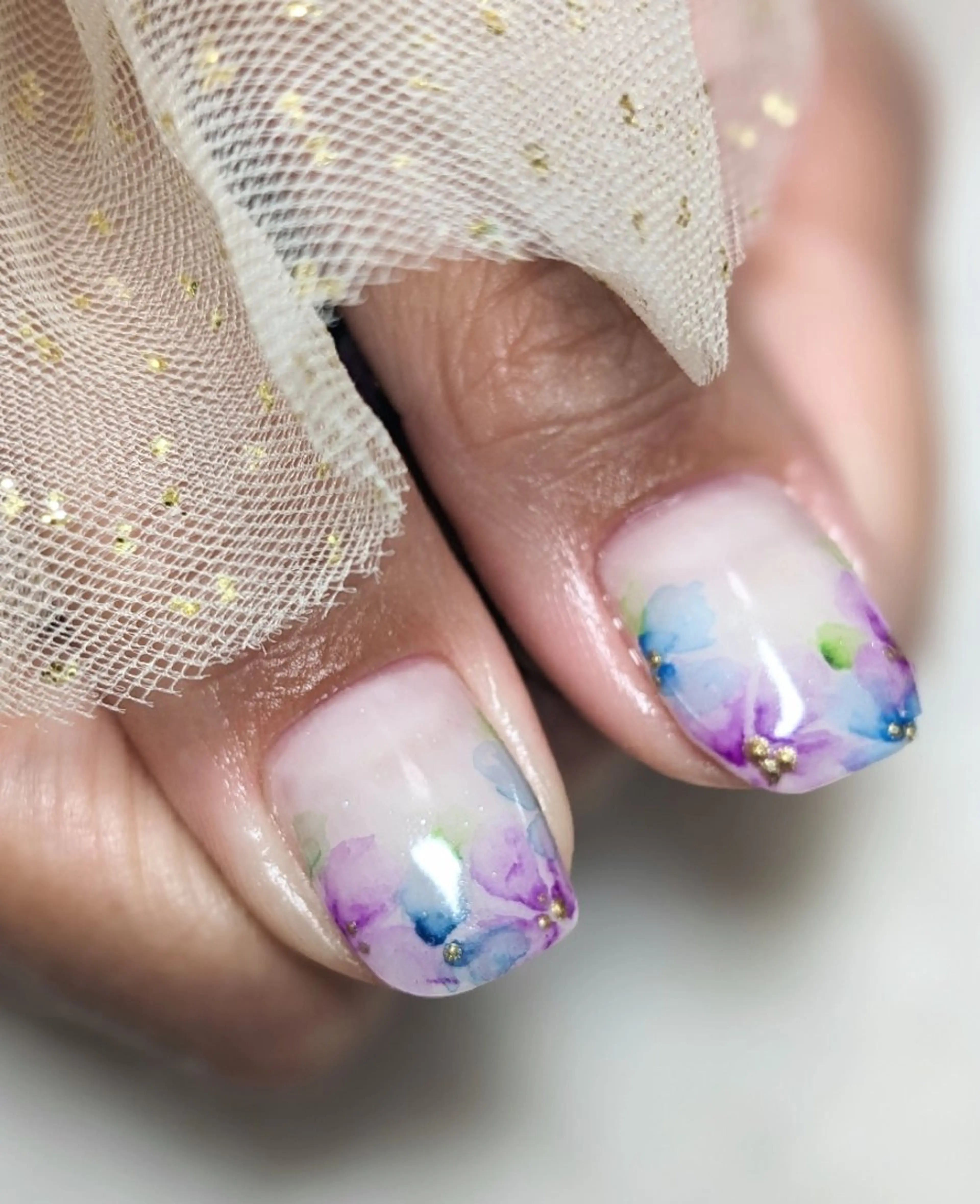 ネイル フラワーネイル pureru所属・Pureru✨ 🌹yukoのネイルデザイン