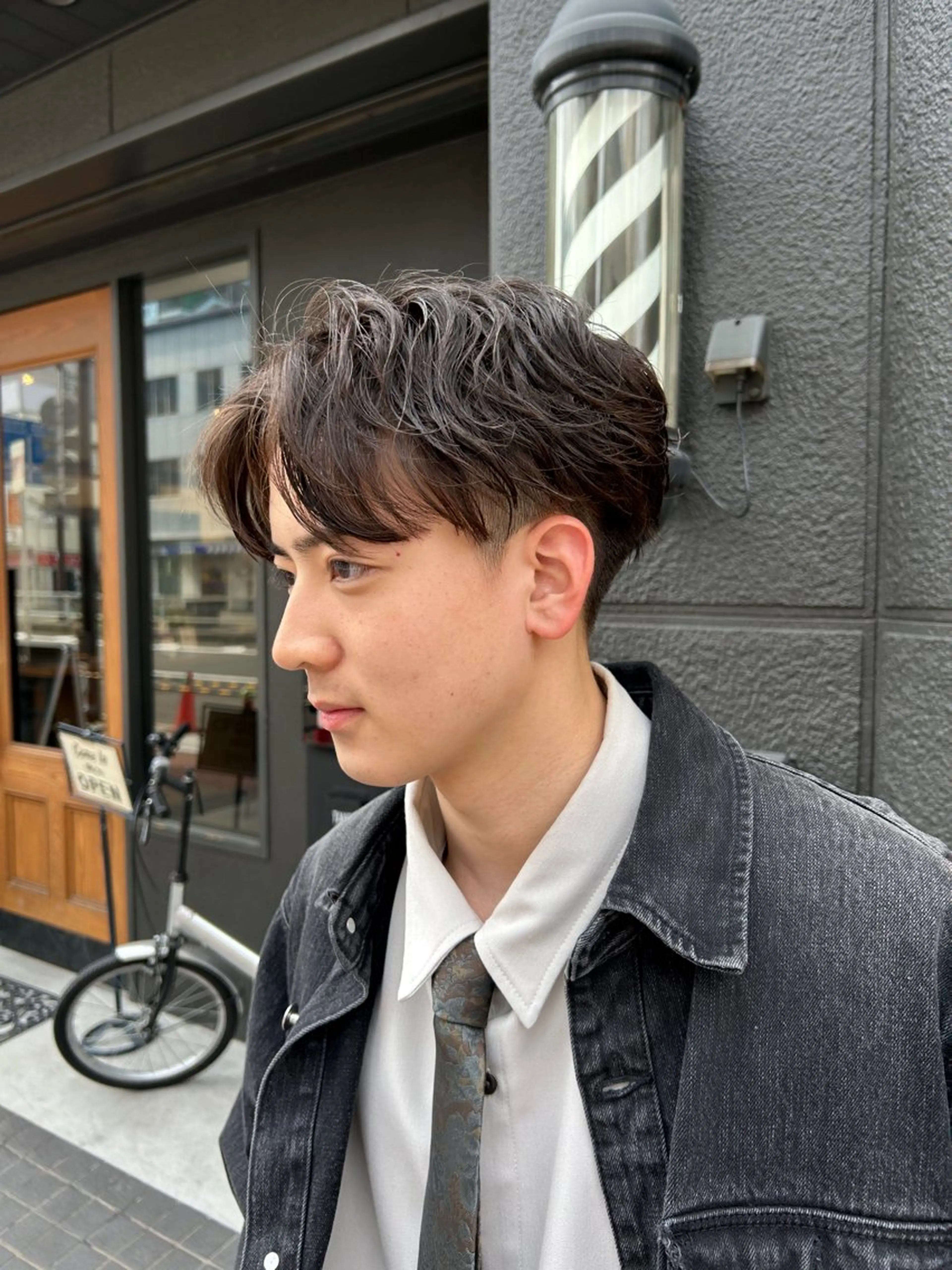 選べるパーマ+メンズカットの写真