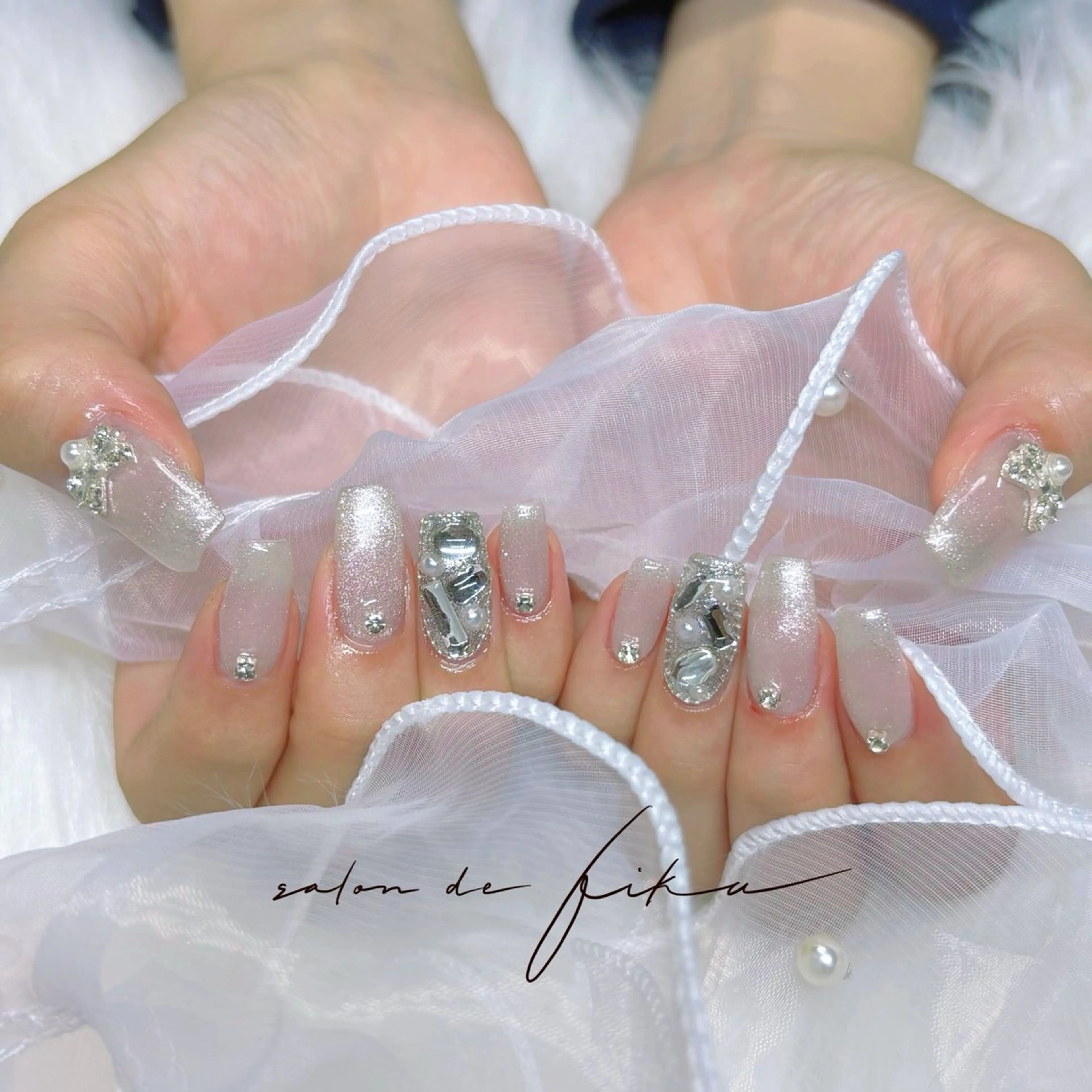 ネイル ハンドネイル 🐝TOMO🎀ིྀ 【パラジェル取扱店】のネイルデザイン