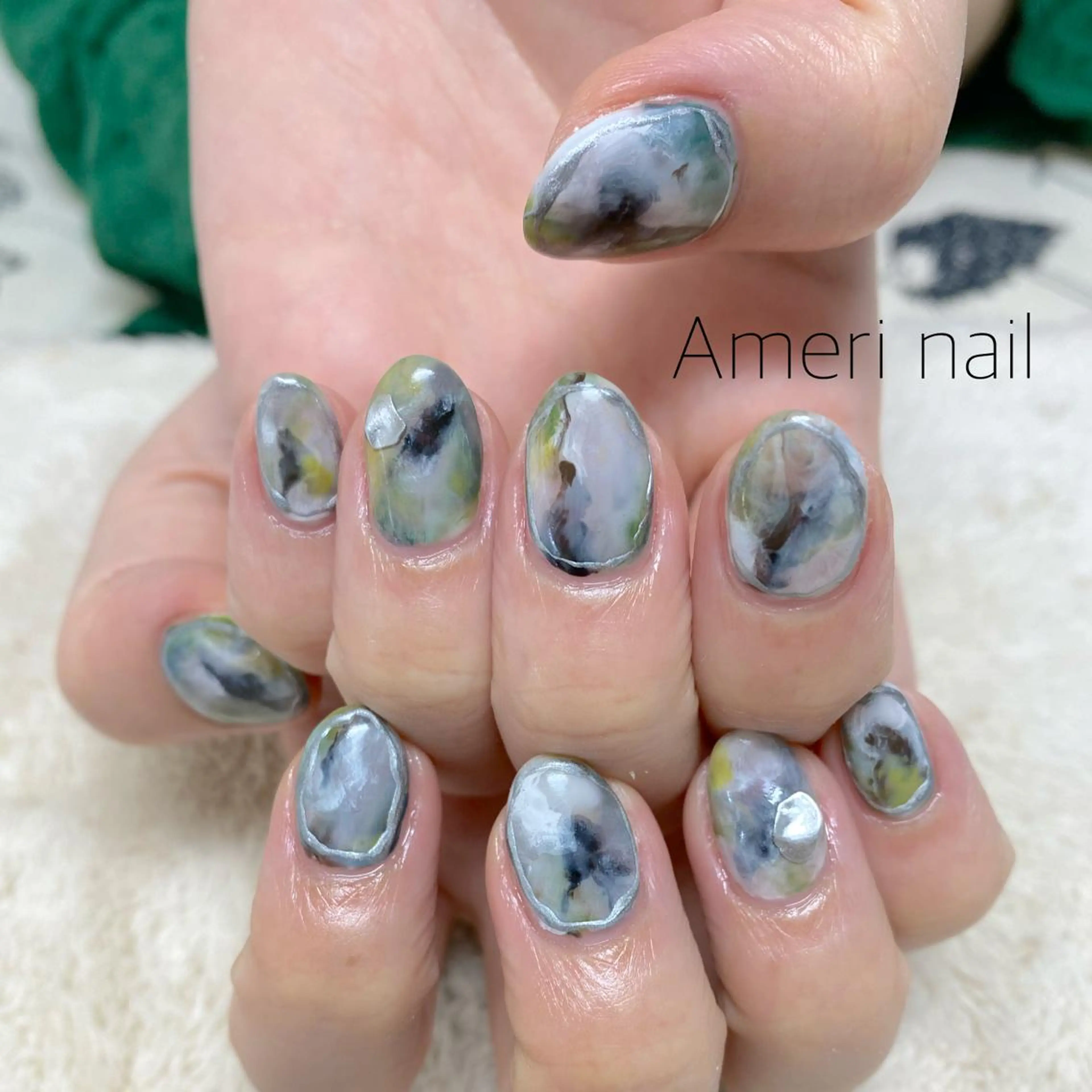 ネイル ハンドネイル Ameri nail /UKIのネイルデザイン