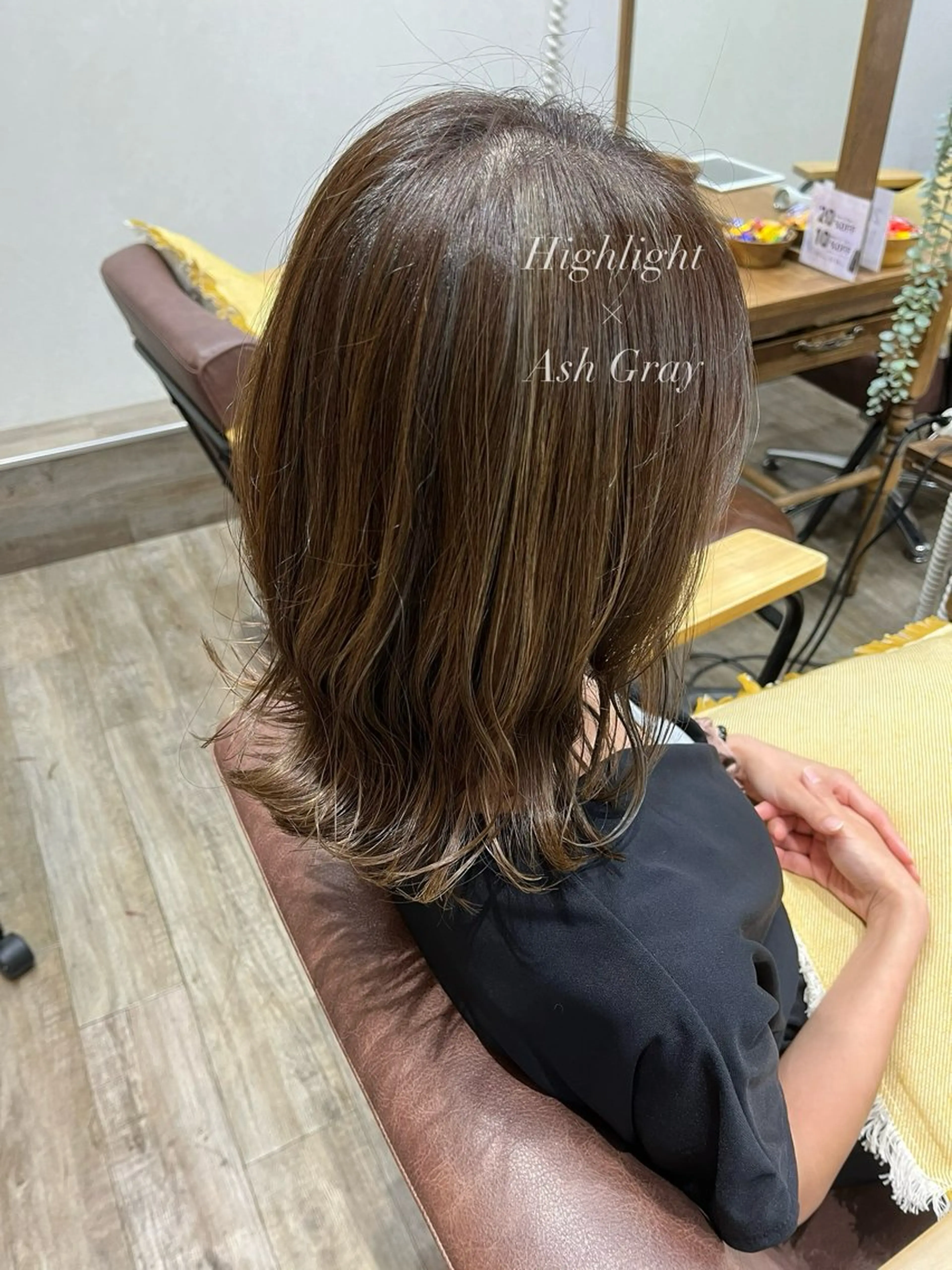 ミディアム カラー 🫧透ける艶髪🫧/ 🎀yukako🎀のヘアスタイル