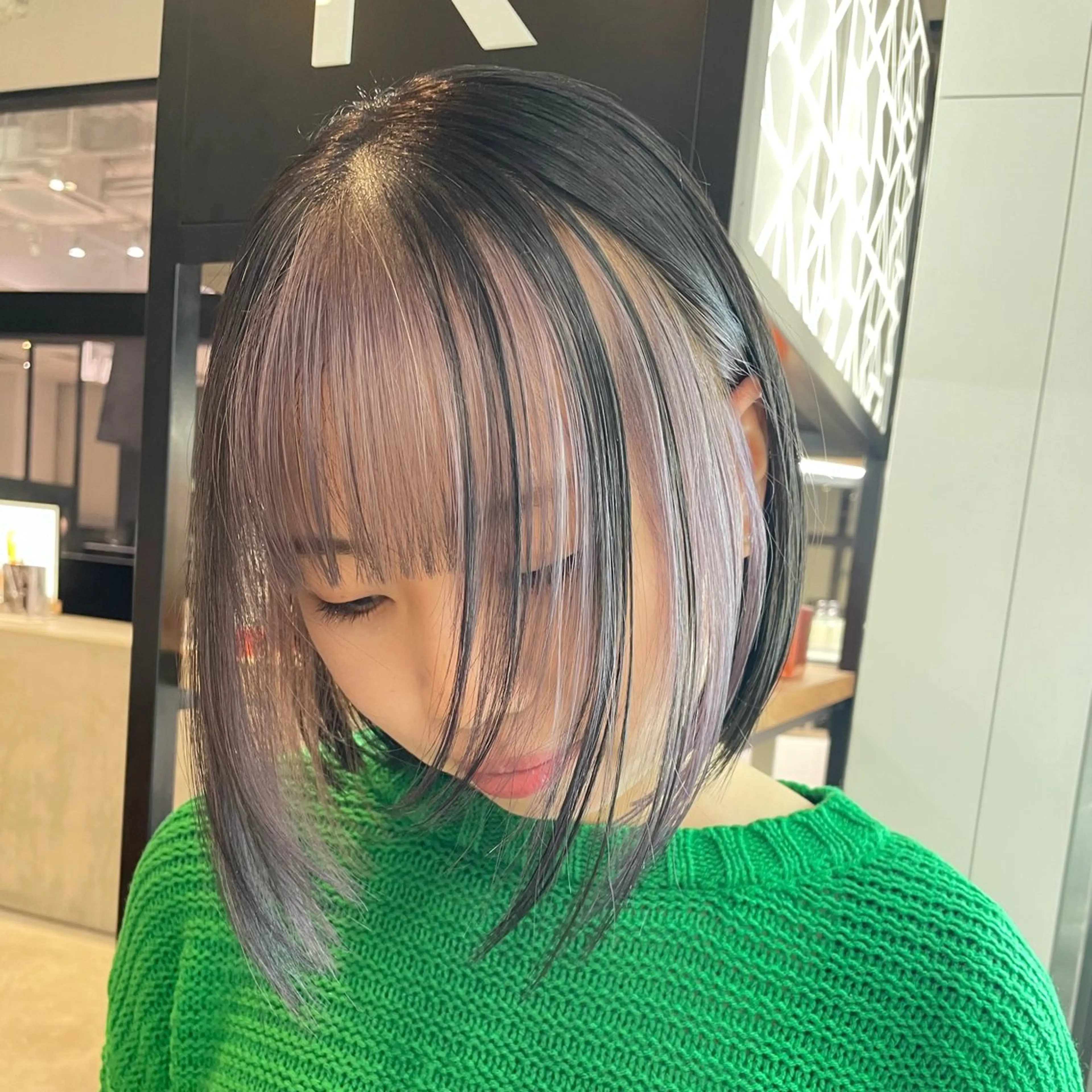 ショート カラー 透明感🎀艶髪 💞まいか🎶のヘアスタイル