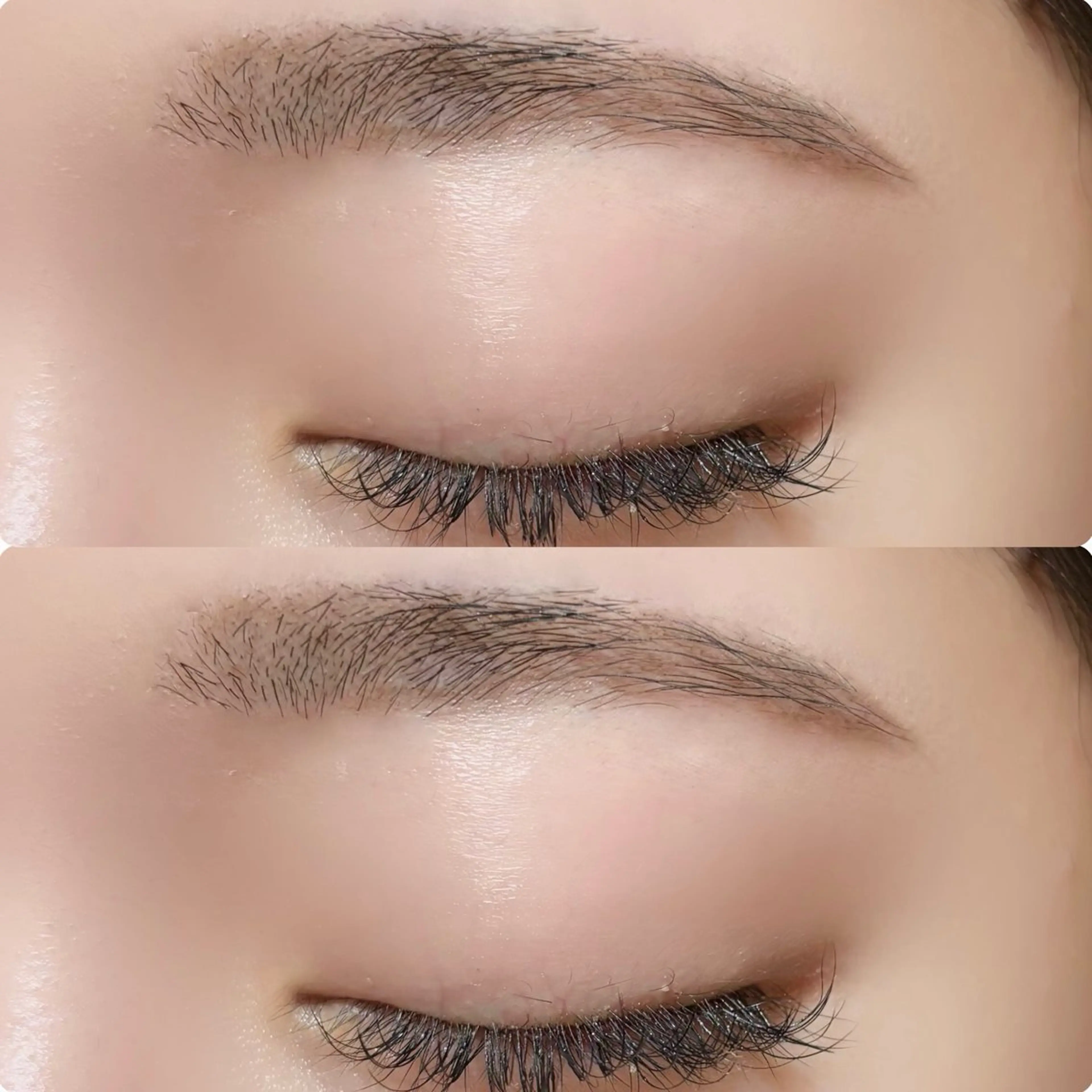 アイブロウ meguru／マツパ ／マツエク／束感のマツエク・マツパデザイン