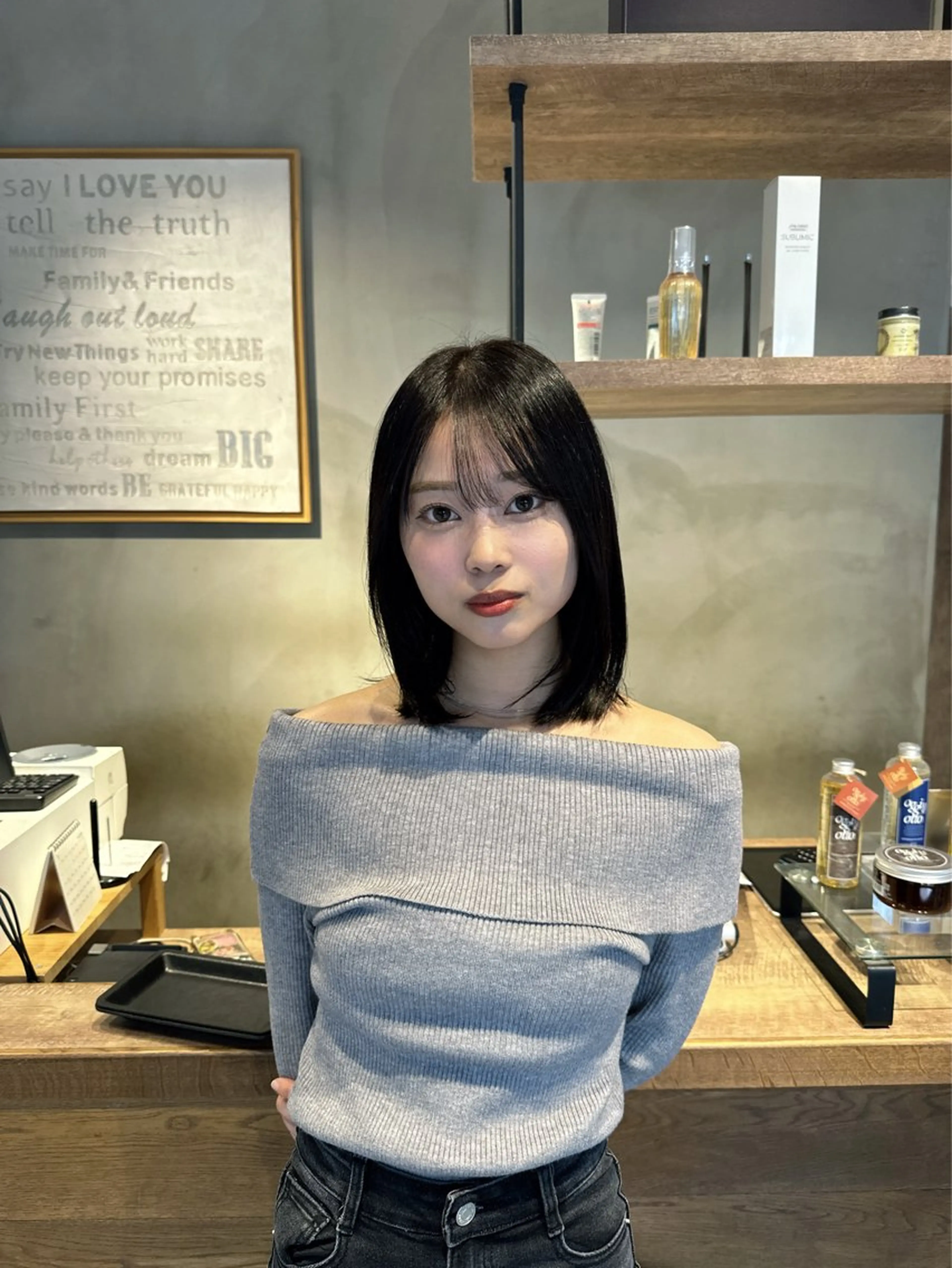 ミディアム カラー パーマ ヘアアレンジ メンズ キッズ ミディアムレイヤー メンズブリーチ メンズ韓国風 メンズウルフカット ベージュカラー 🌈髪質改善TR 艶カラーユウダイ🌈のヘアスタイル