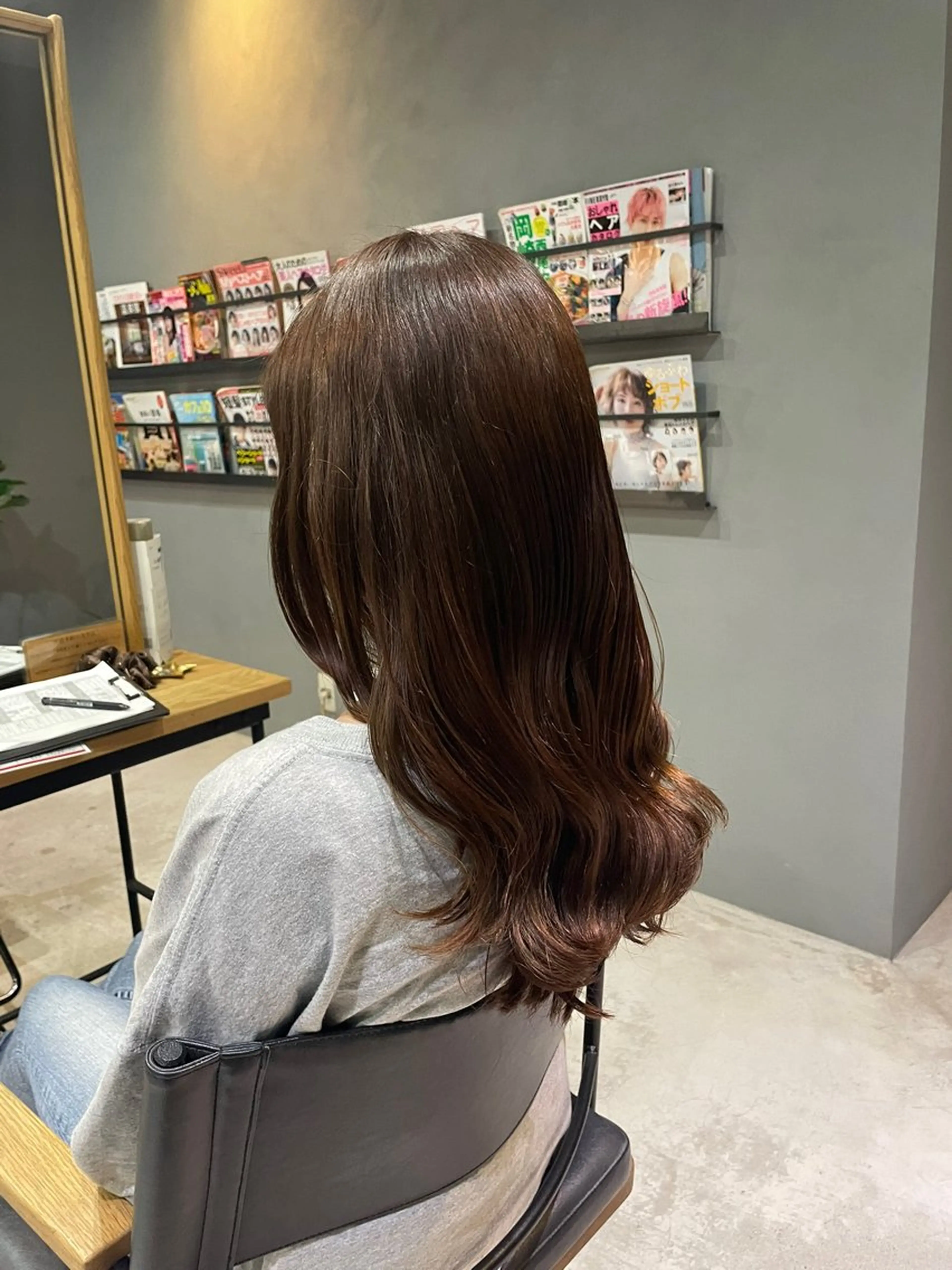 ロング カラー ヘアカラー 艶髪/透明感カラー/ 韓国/nonokaのヘアスタイル