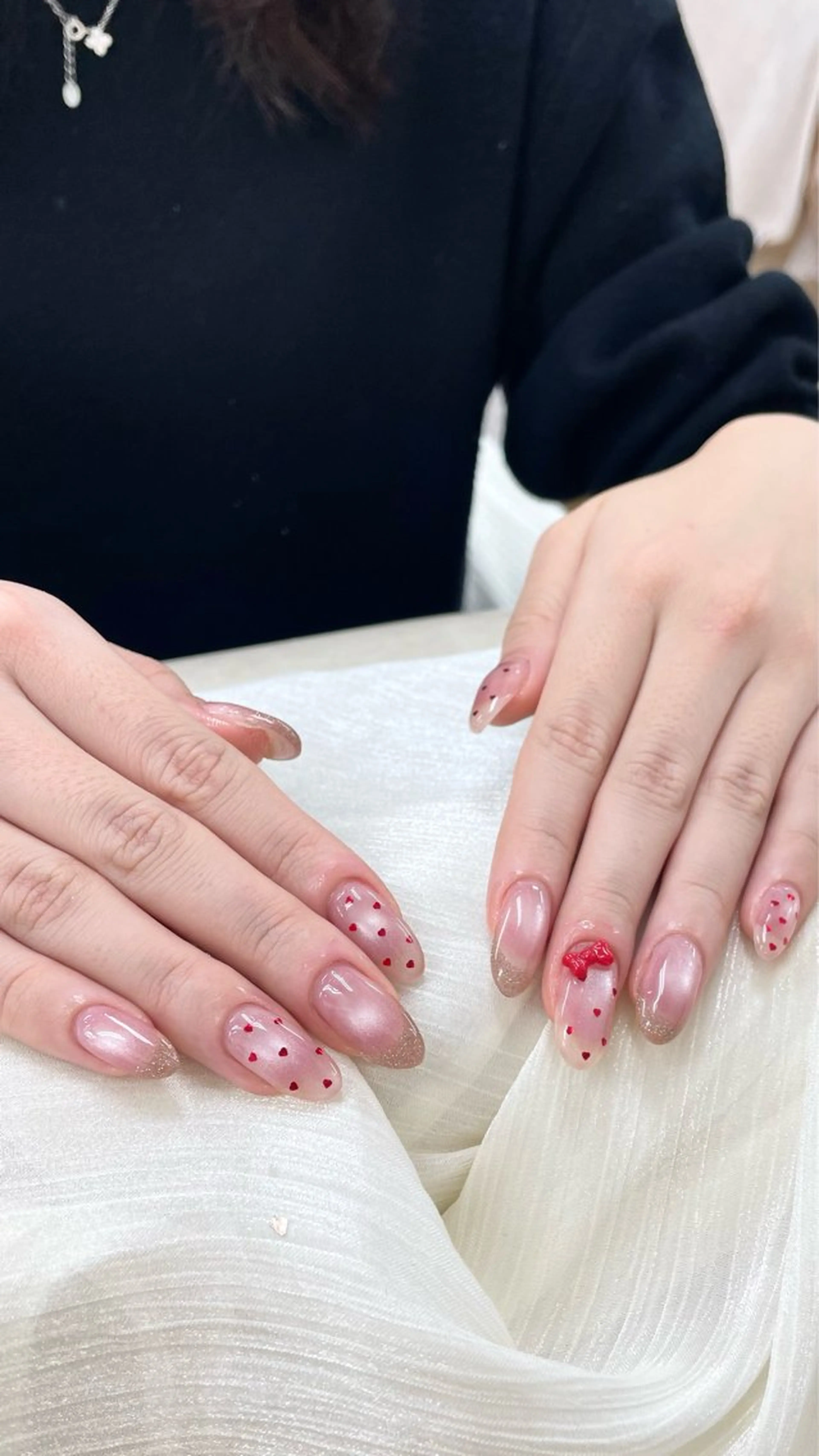 ネイル パラジェル登録店　Nailsalon Amour  上野湯島店所属・🫧 はる🩵のネイルデザイン