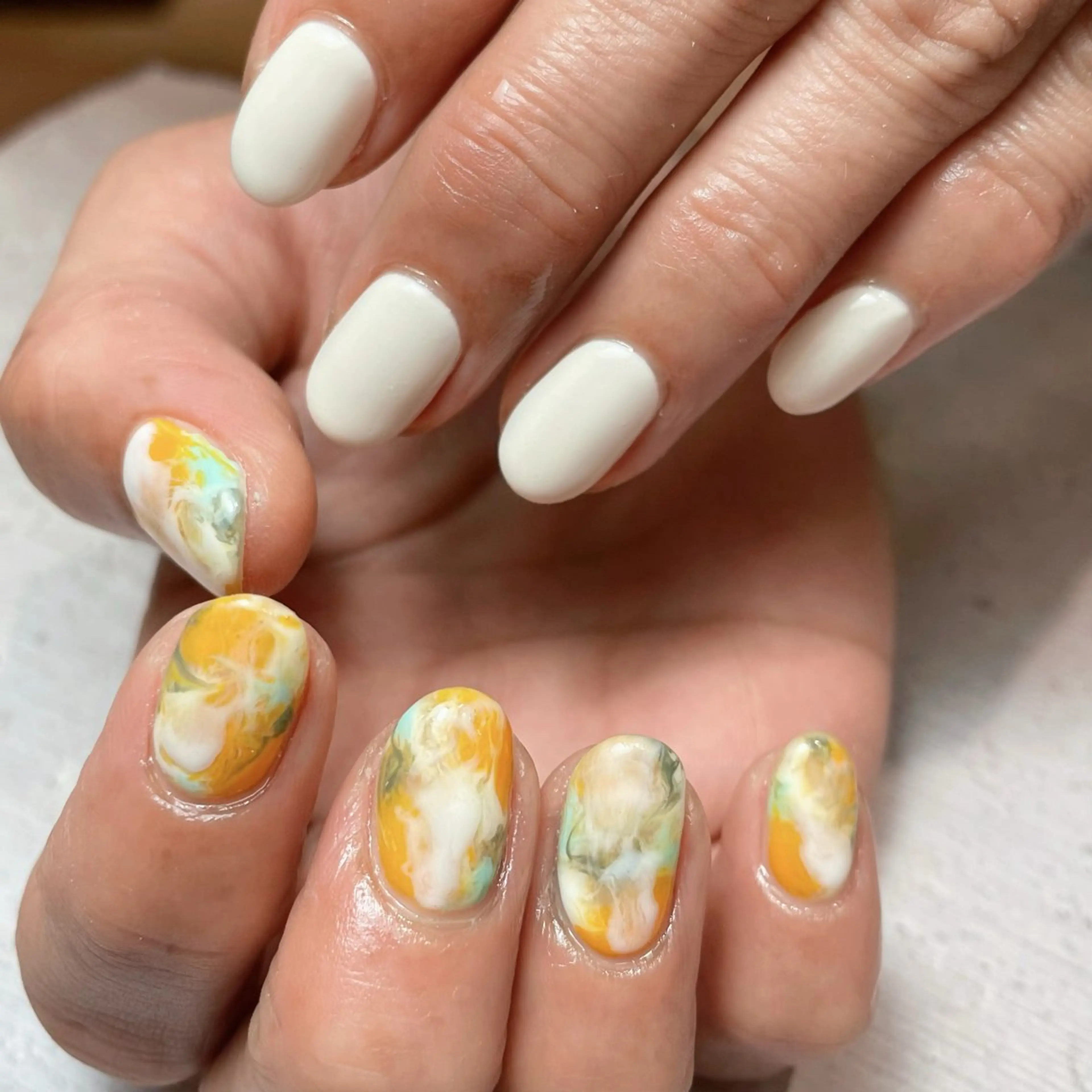 ネイル ハンドネイル nail&eyelash mate所属・京都/東向日/桂 ayumiのネイルデザイン