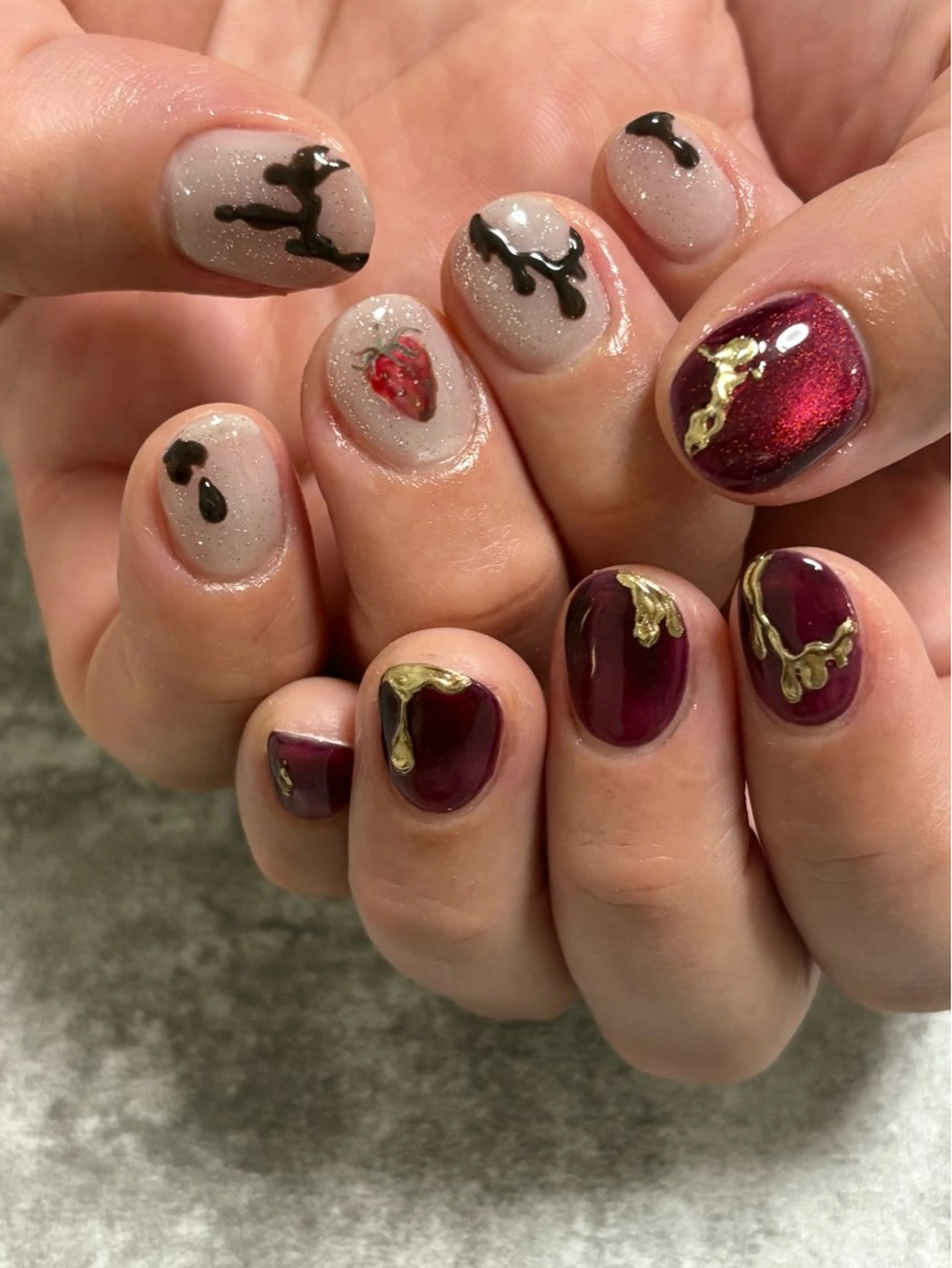 ネイル ハンドネイル FIORITURA Maikoのネイルデザイン