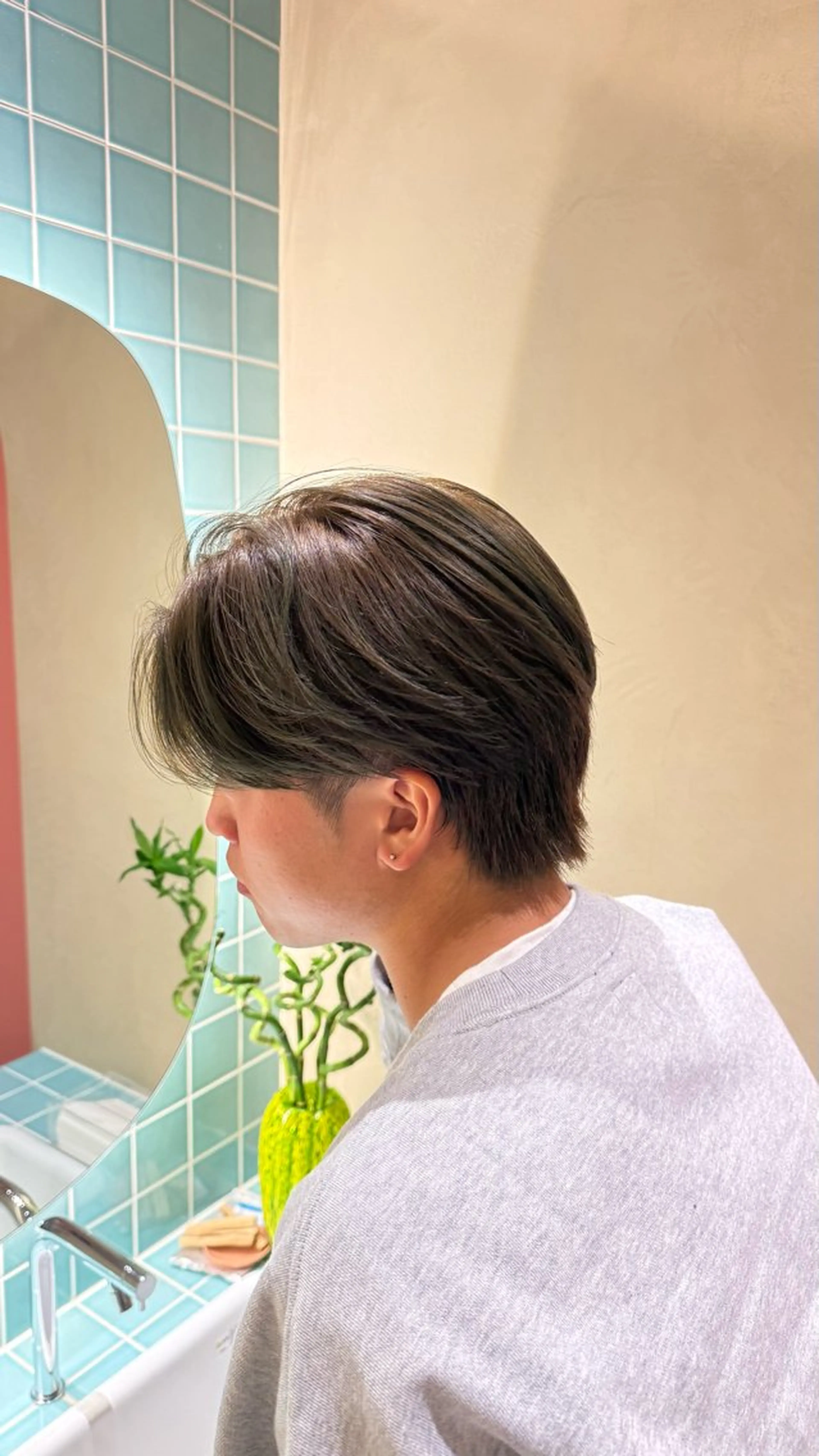 カラー ハイトーンベージュ カラー/さら🎀のヘアスタイル