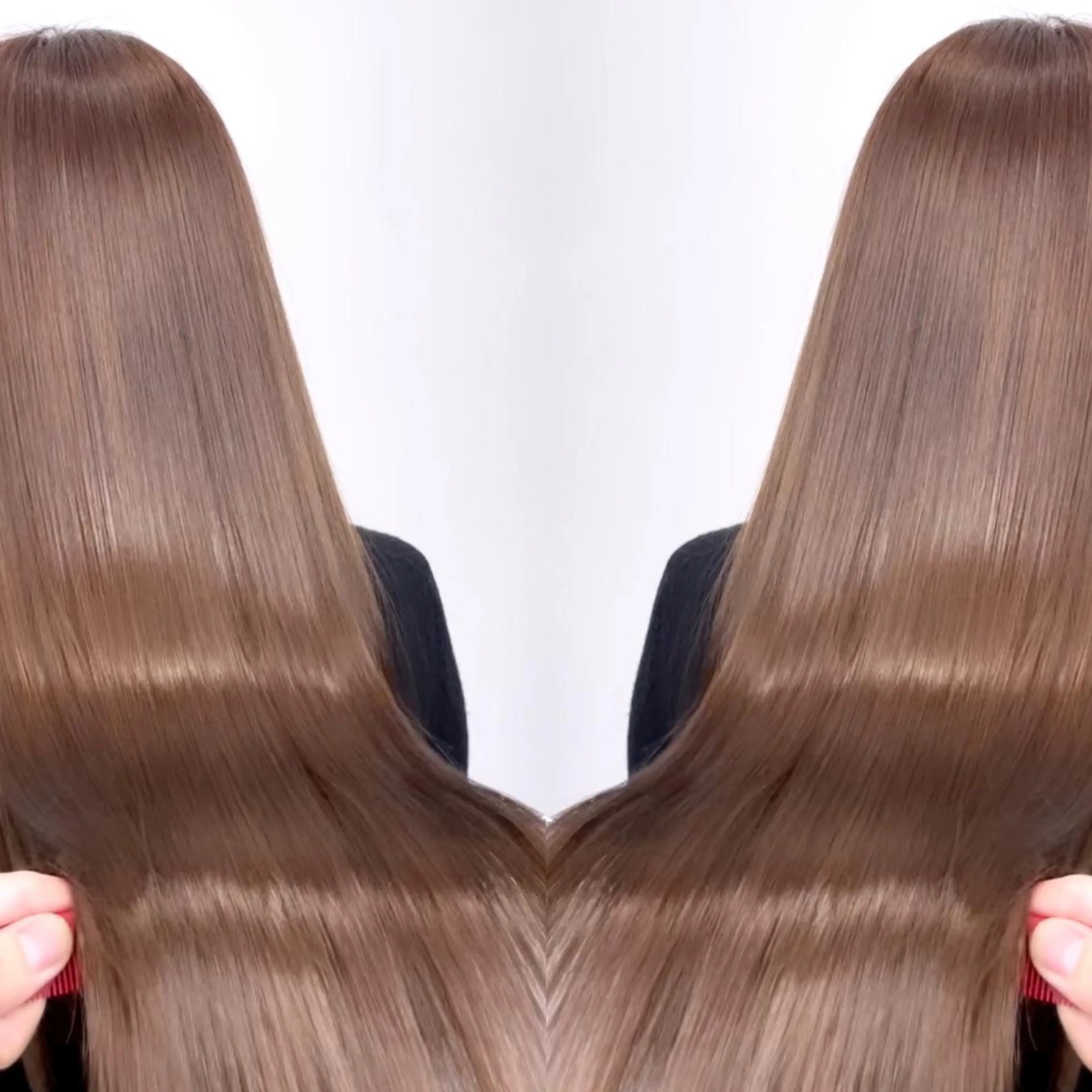 【🌈極上ケア🌈】カット＋髪質改善カラー＋酸性髪質改善縮毛矯正＋髪質改善トリートメントの写真