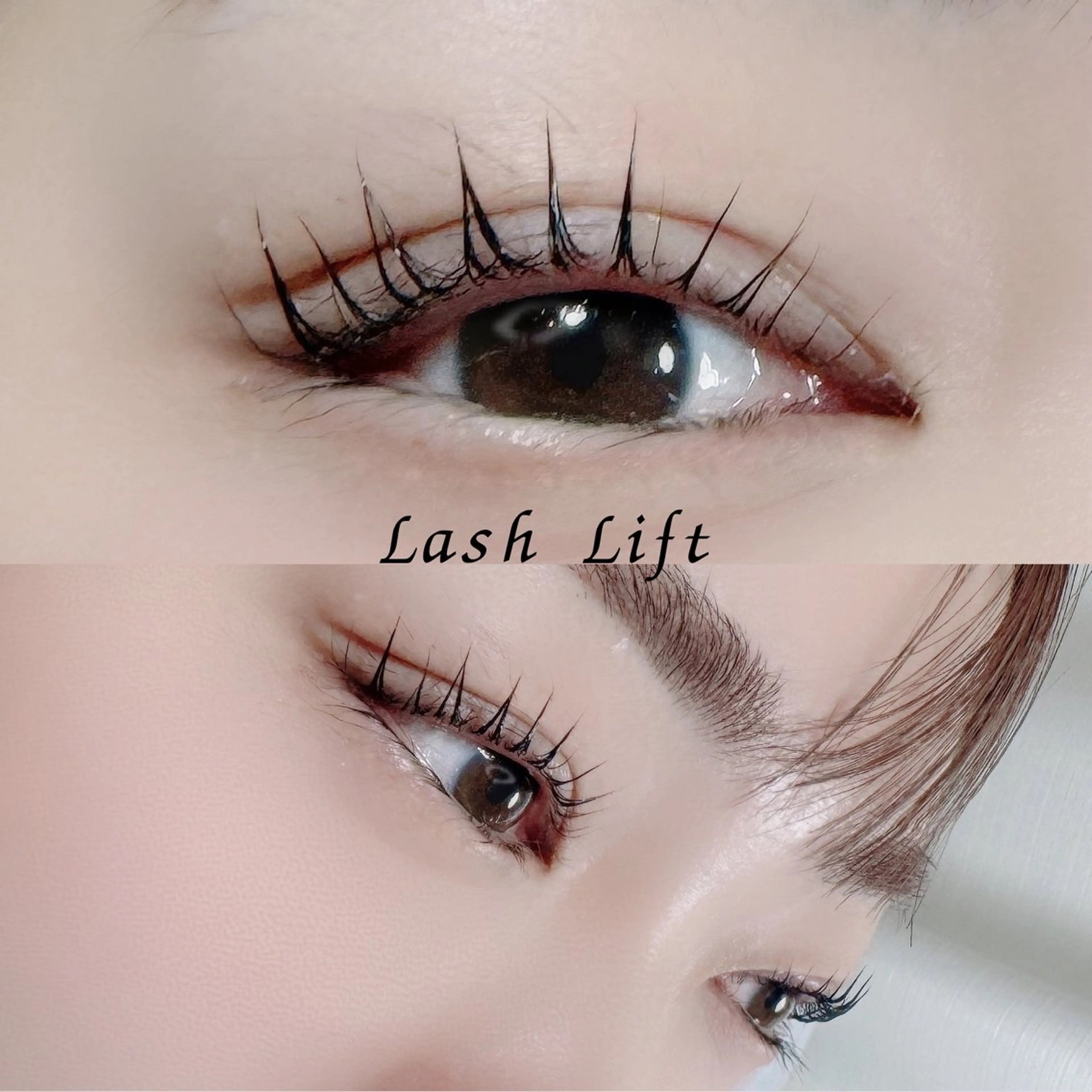 マツエク・マツパ 一重×まつ毛パーマ マツパ LaLa Peach 福岡のマツエク・マツパデザイン