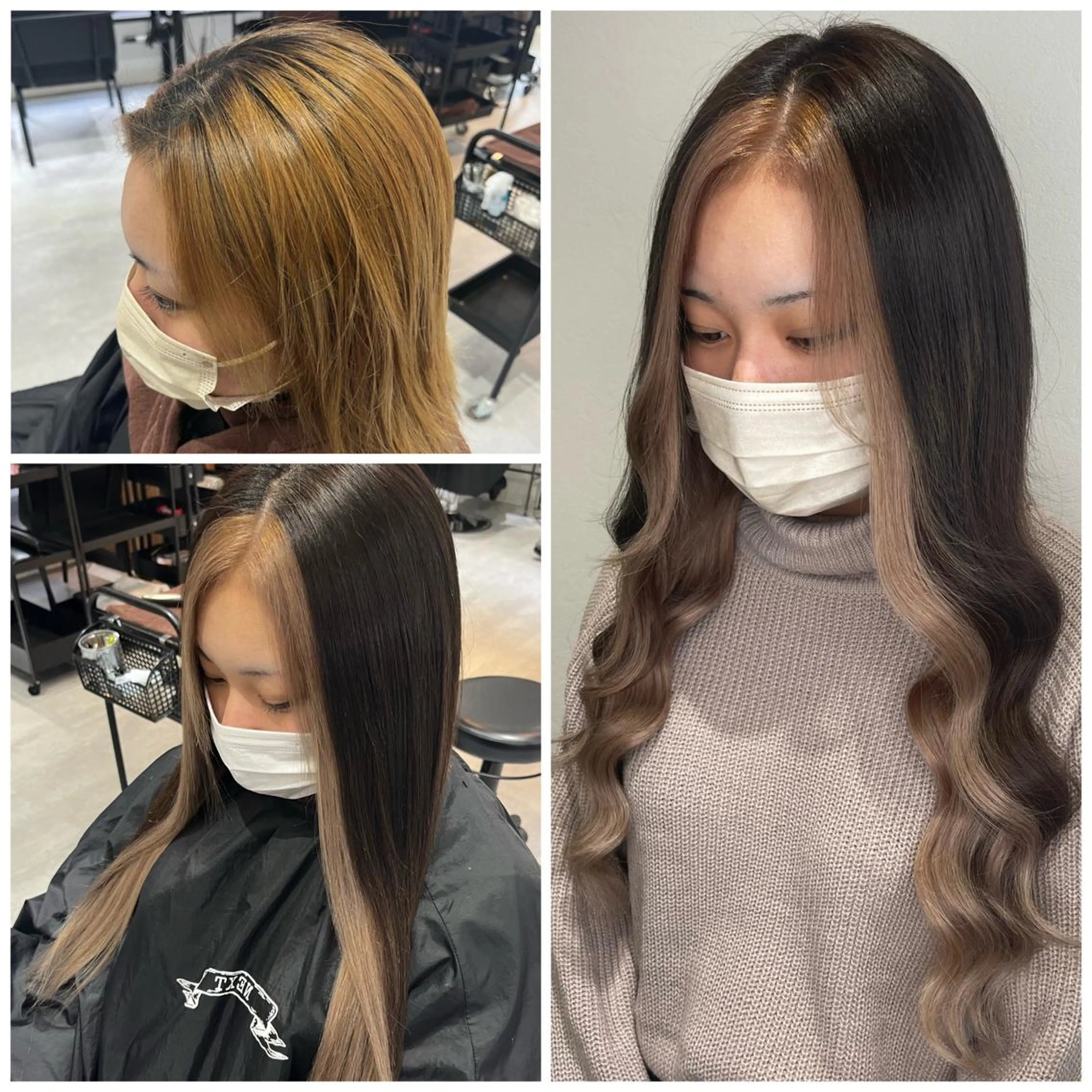 ロング カラー ヘアカラー トリートメント エクステ MAKO ❤️‍🔥NEXTのヘアスタイル