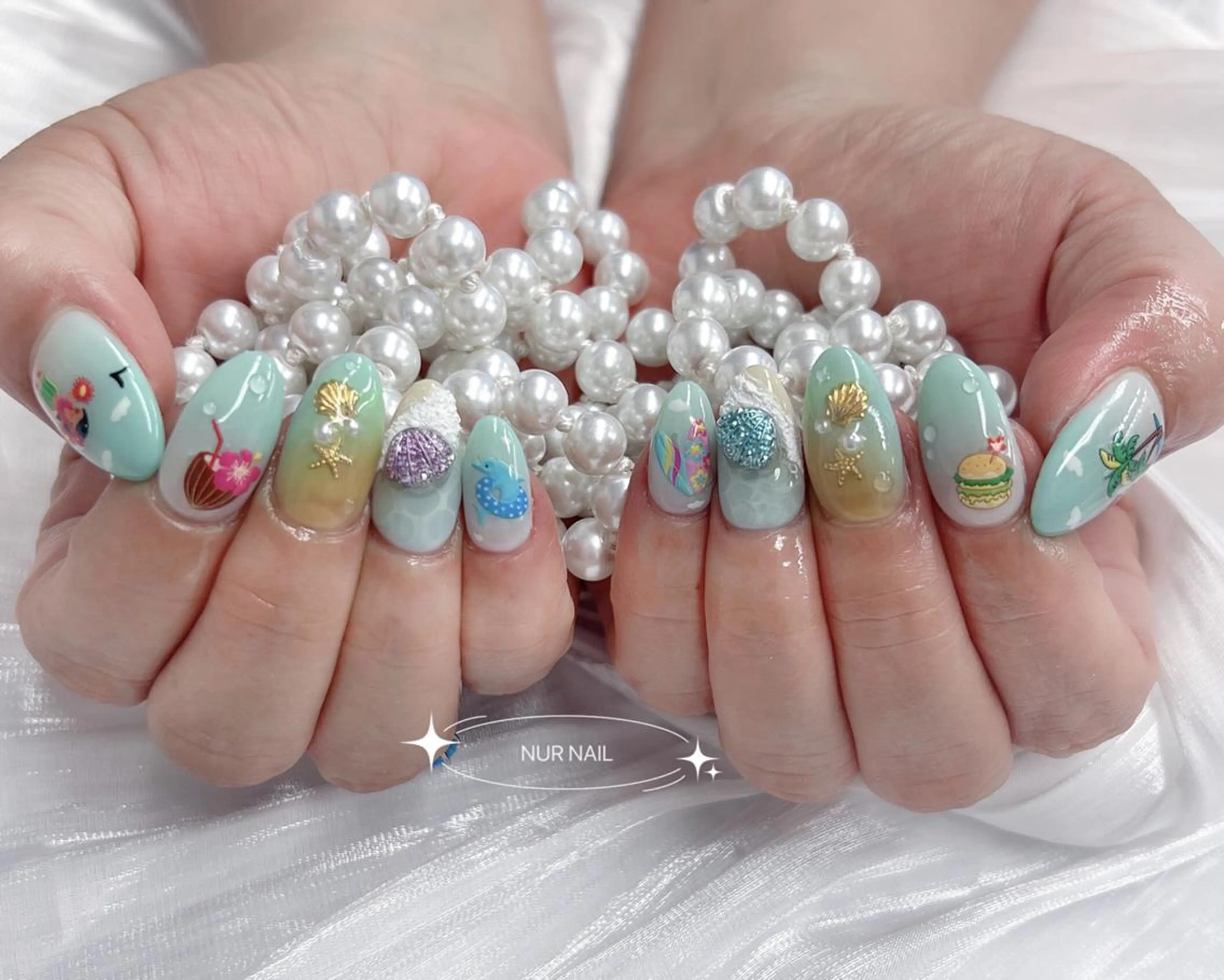 ネイル ハンドネイル ハンドケア 🫧NUR NAIL✨のネイルデザイン