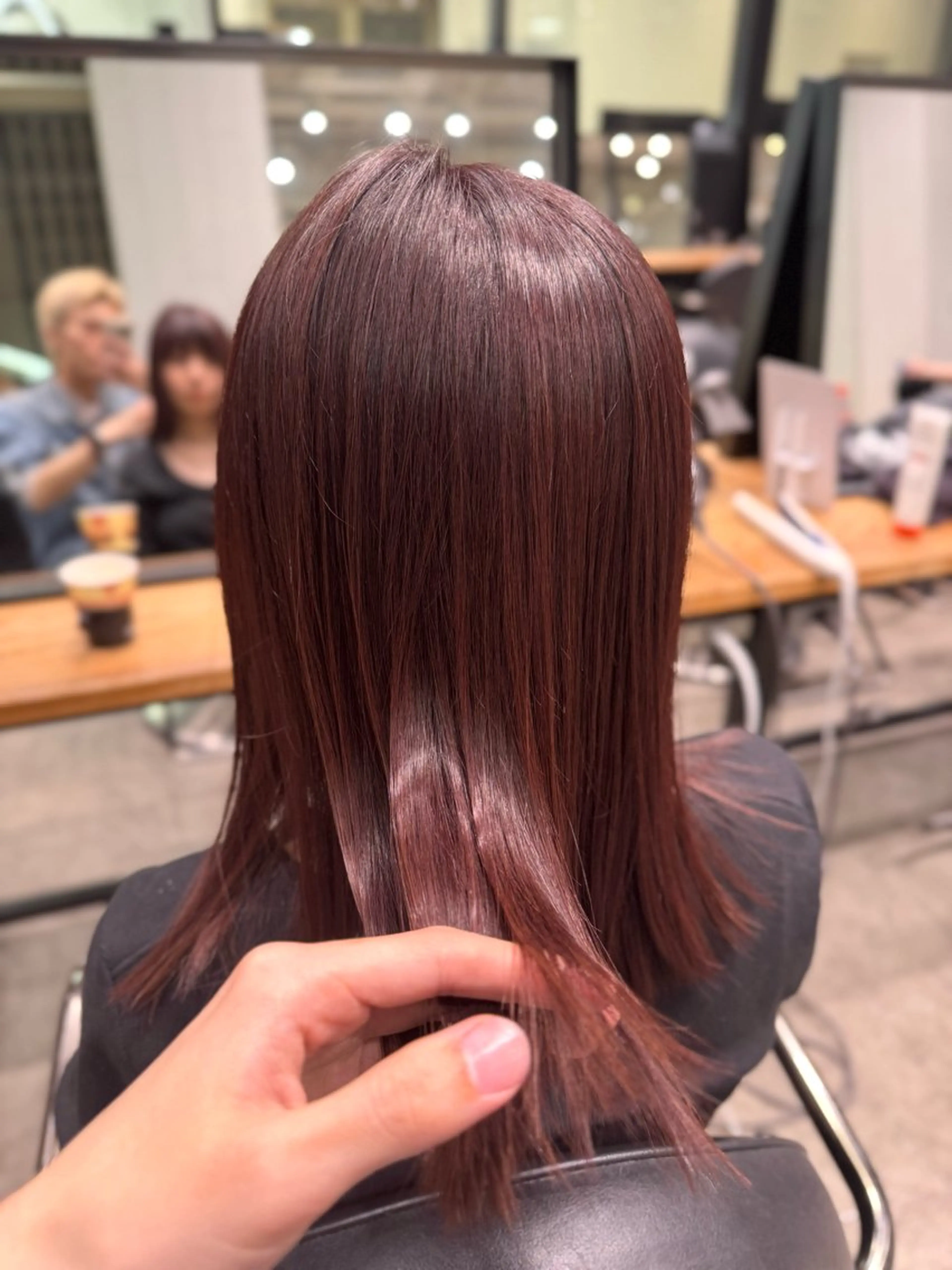 カラー album銀座店所属・縮毛特化/ 銀座/シンヤのヘアスタイル