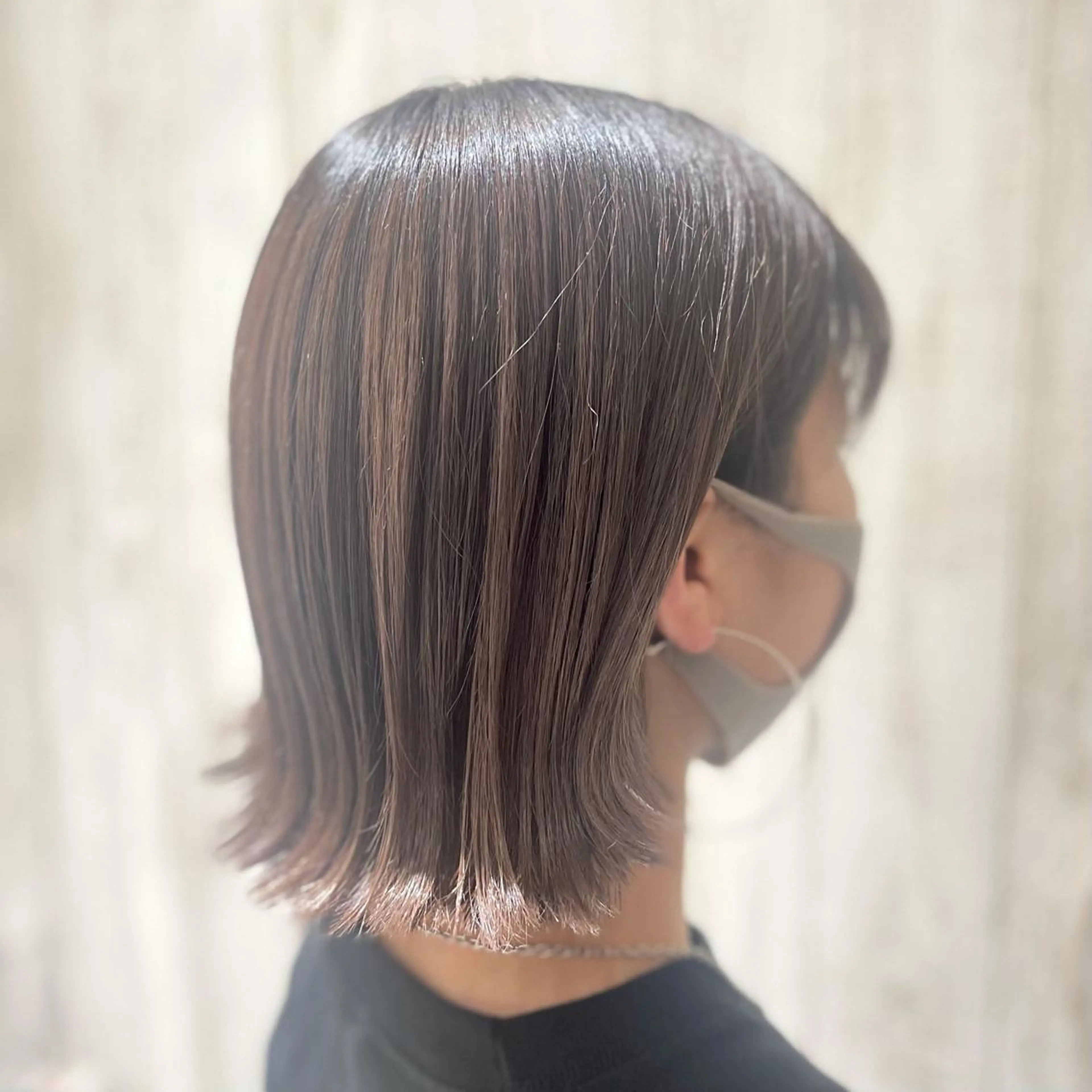 ショート カラー ベージュカラー ミルクティーベージュ Emily所属・永石 知沙希の眉毛・アイブロウイメージ