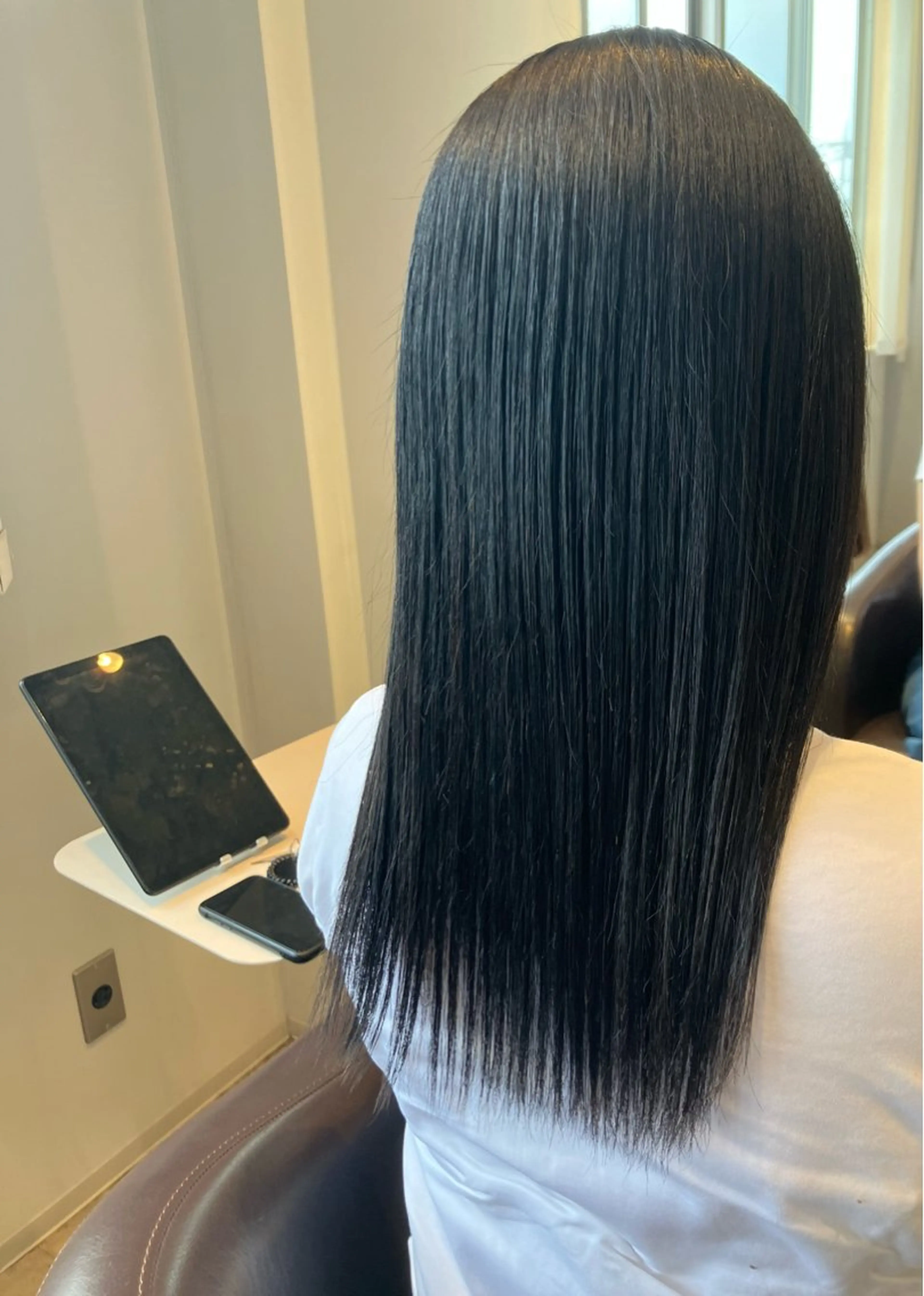 ミディアム 縮毛矯正 OCHIAI KEISUKEのヘアスタイル