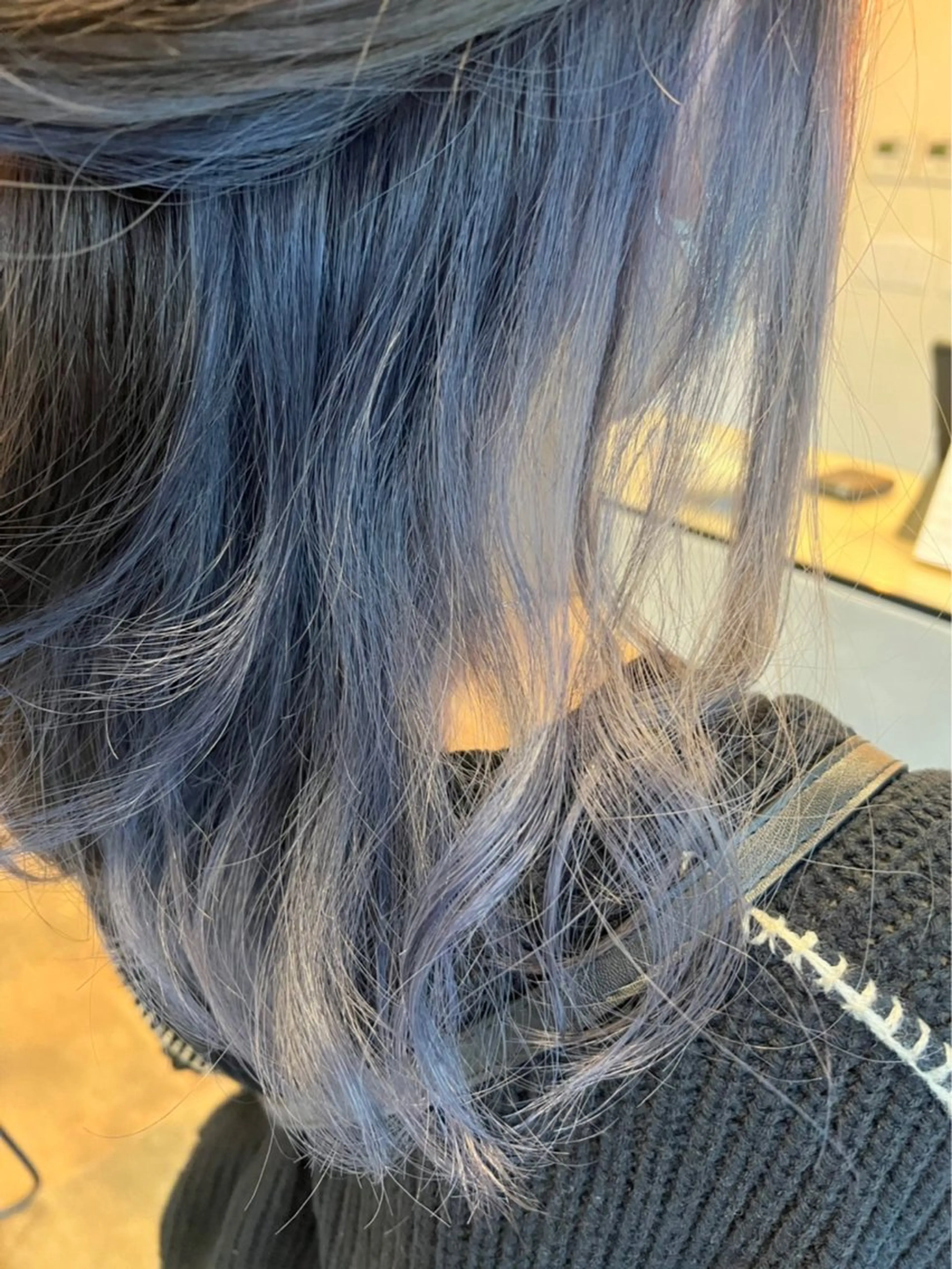 セミロング カラー カット ヘアカラー HairRoom辻堂 Yuyama🕊のヘアスタイル