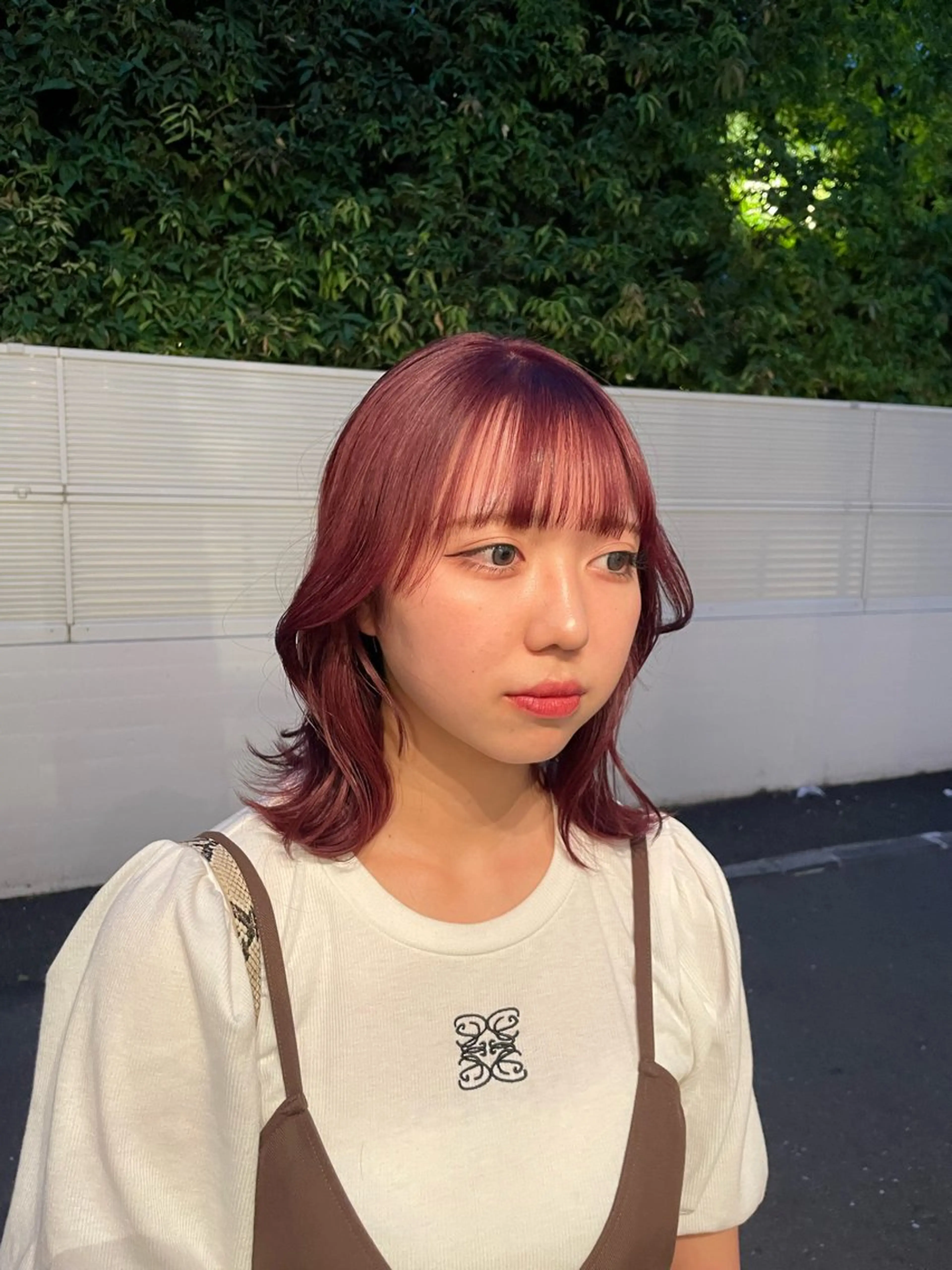 ミディアム カラー 🦄垢抜けボブ特化× 暖色カラー未来🦄のヘアスタイル