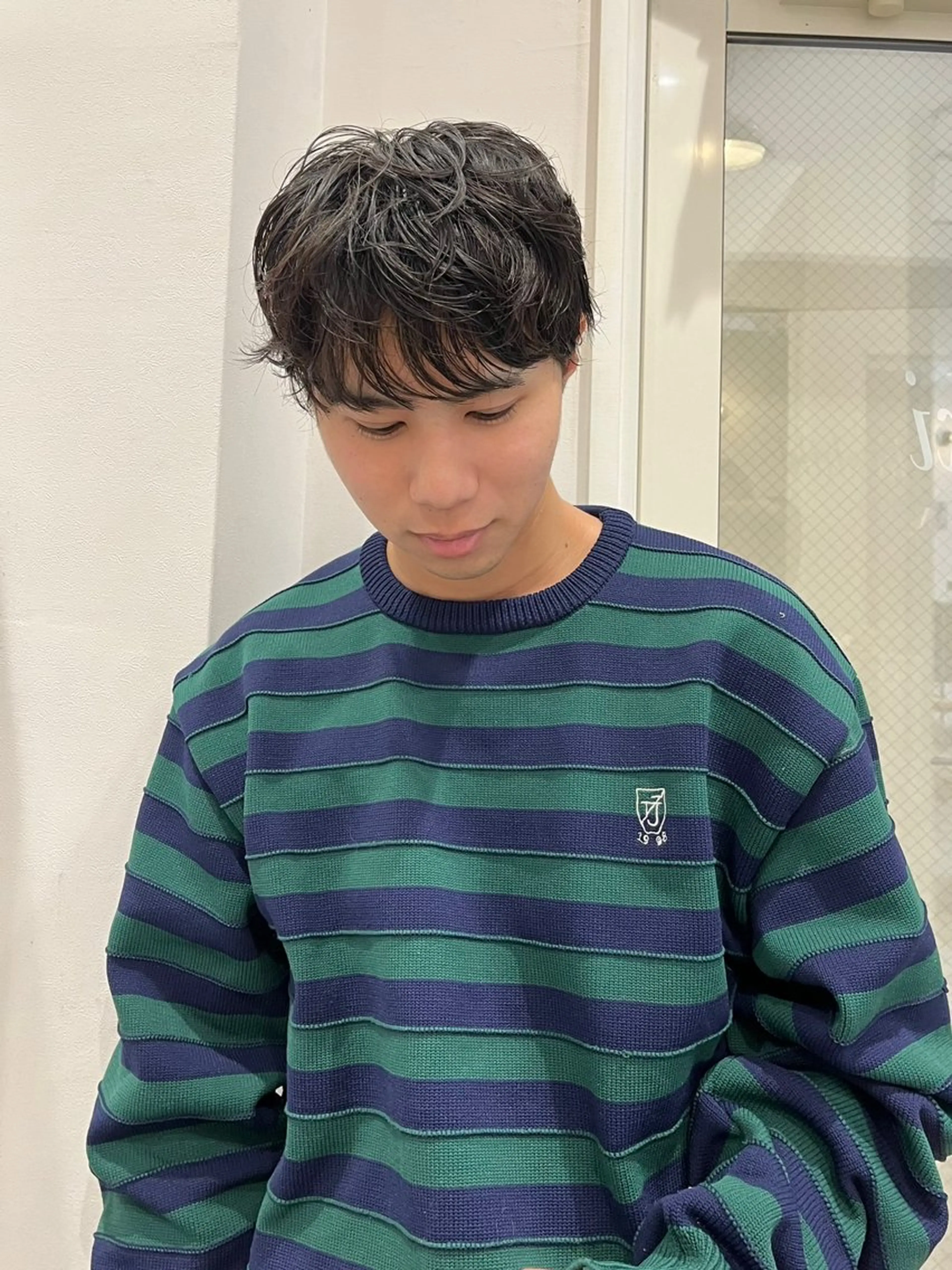 ミディアム パーマ ミディアムパーマ カット パーマ keshiki🦋 Nanaのヘアスタイル