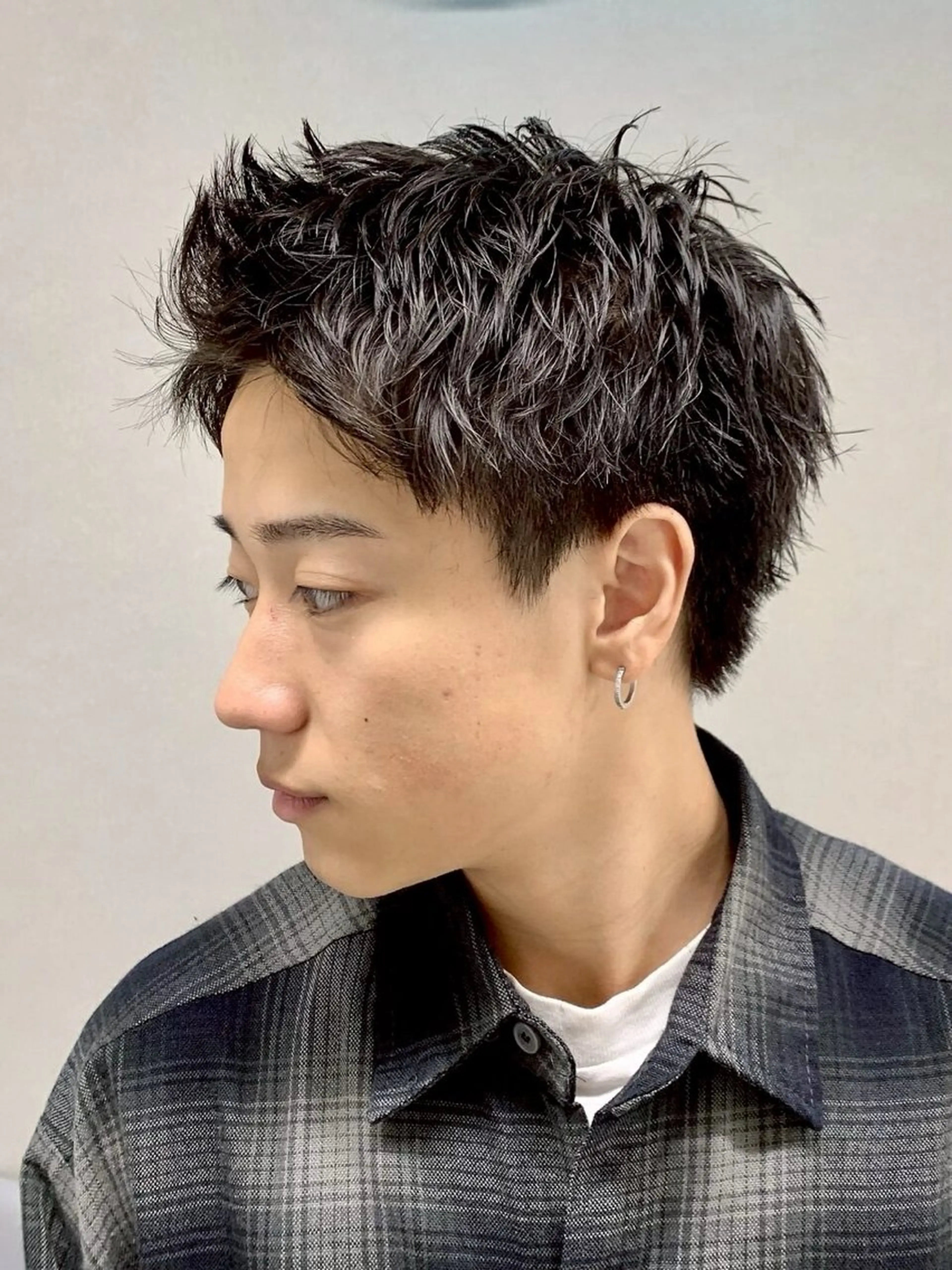 【🫧新規男性限定🫧】メンズカットのみ(マッシュ/ウルフ/スパイキー/センターパート/就活)の写真