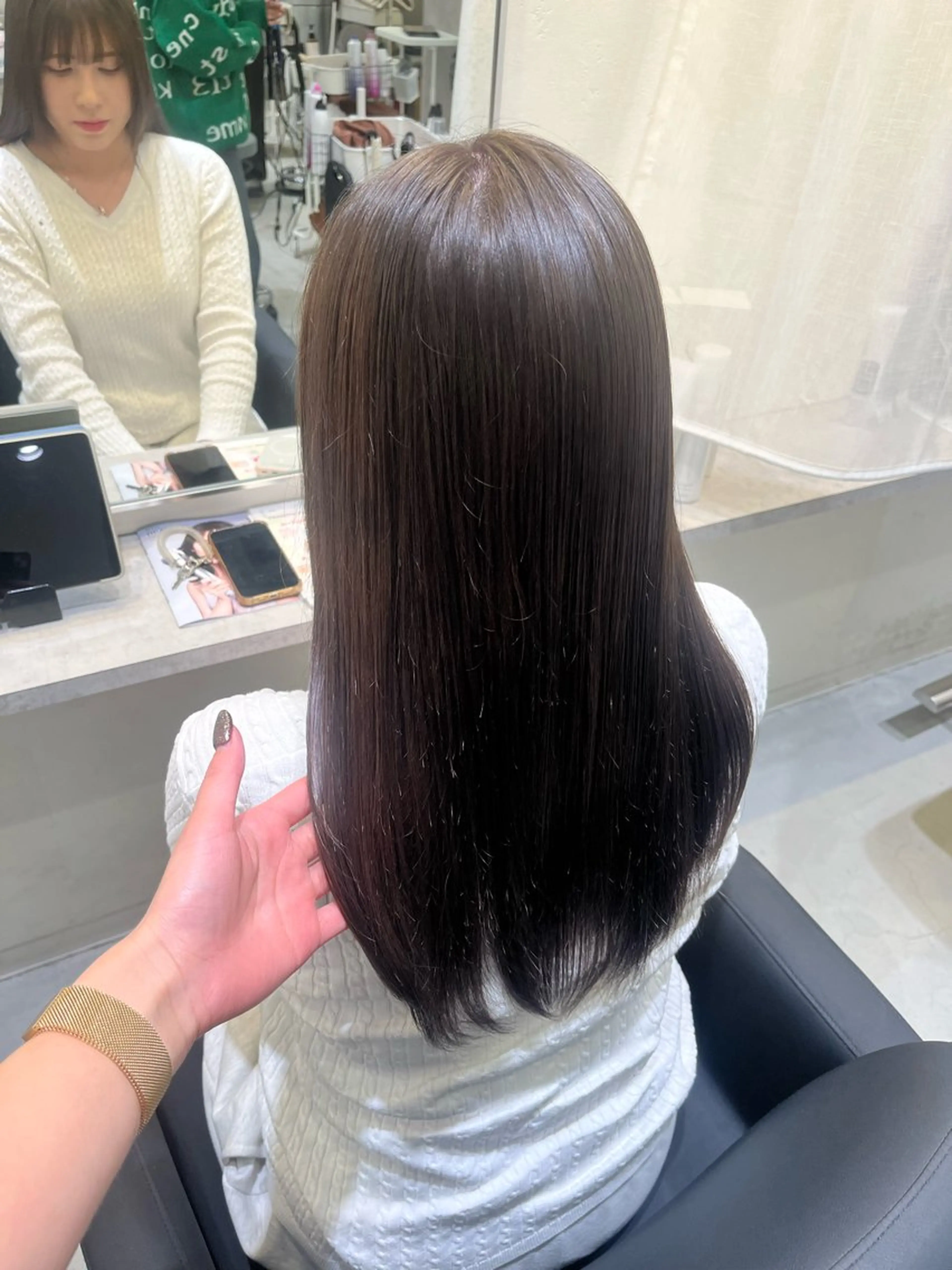 カラー カット 縮毛矯正 tre.店 Rinのヘアスタイル