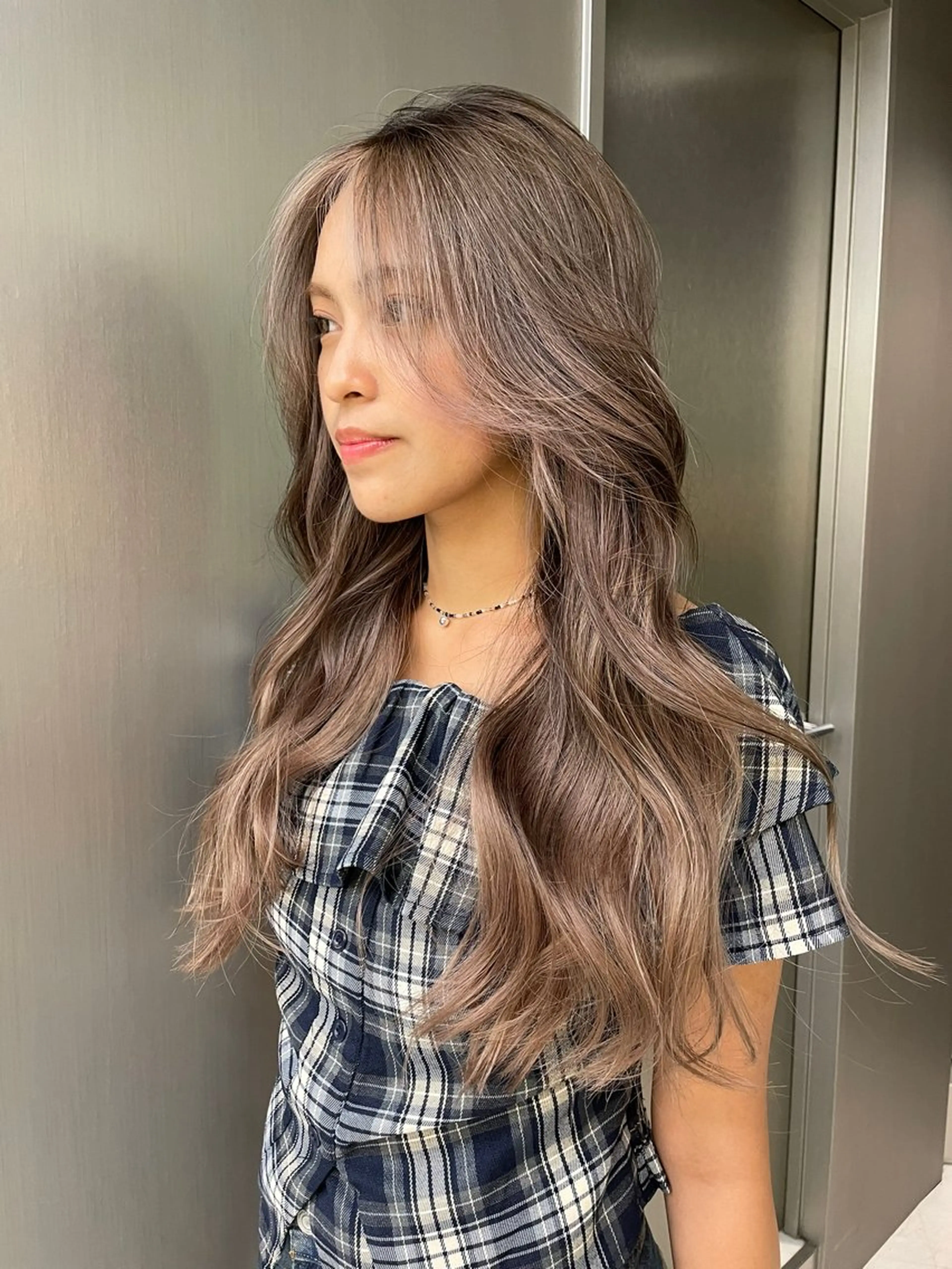 ロング ヘアカラー 🫧ミズキ/レイヤー /バレイヤージュ🪄のヘアスタイル