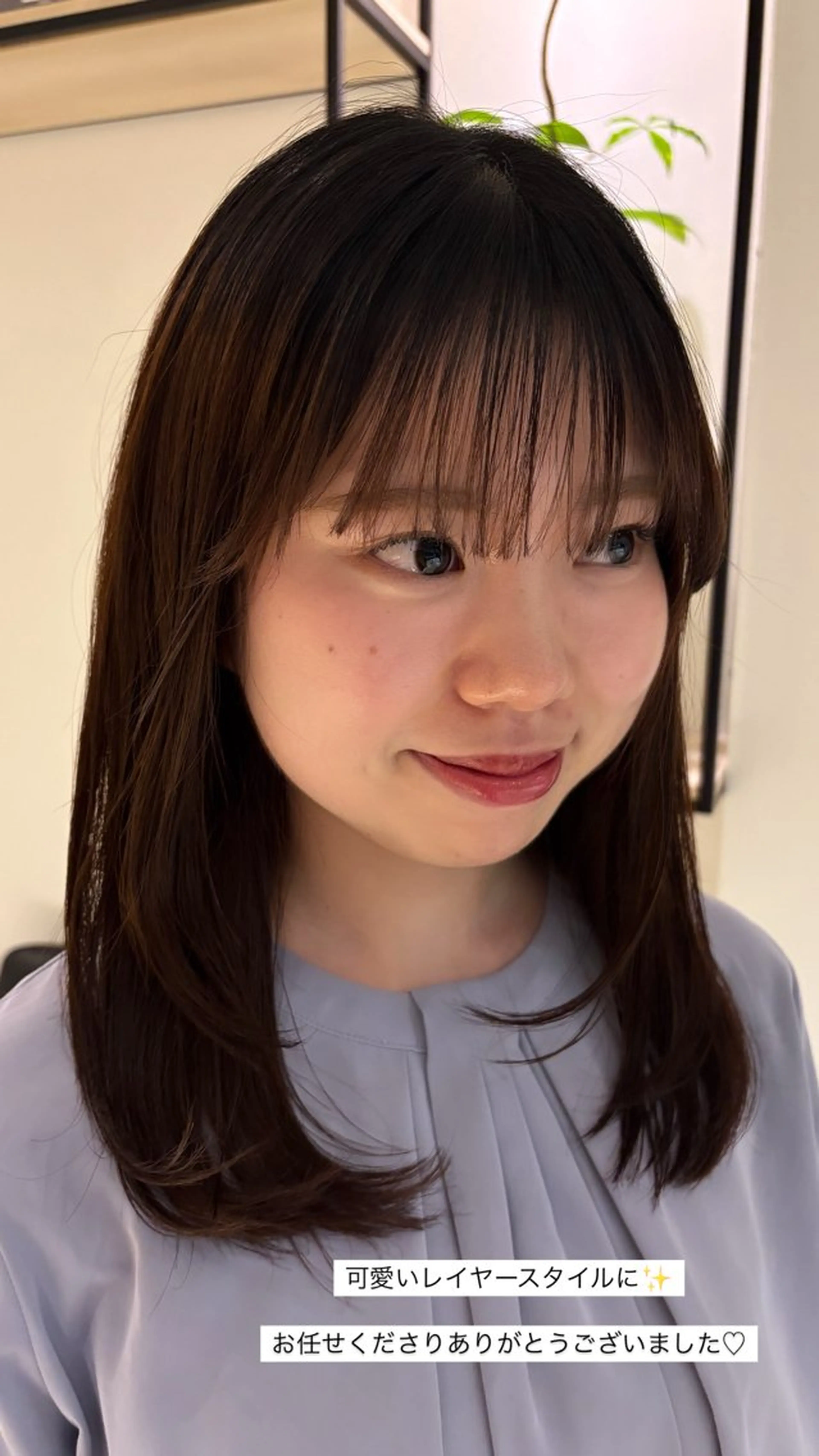 ロング カット SHEA.aoyama所属・似合わせカット 奥村陽花のヘアスタイル