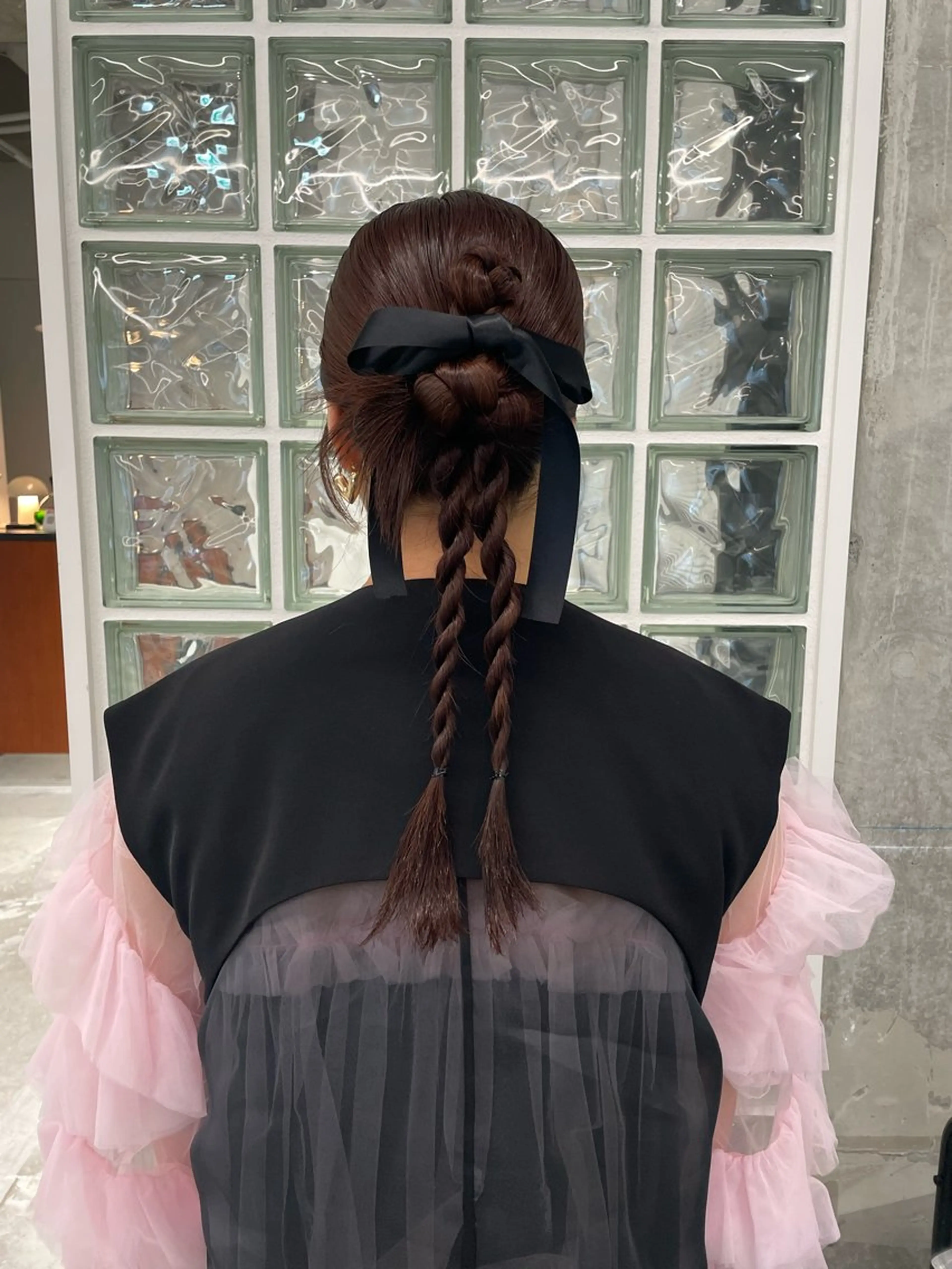ヘアセットの写真