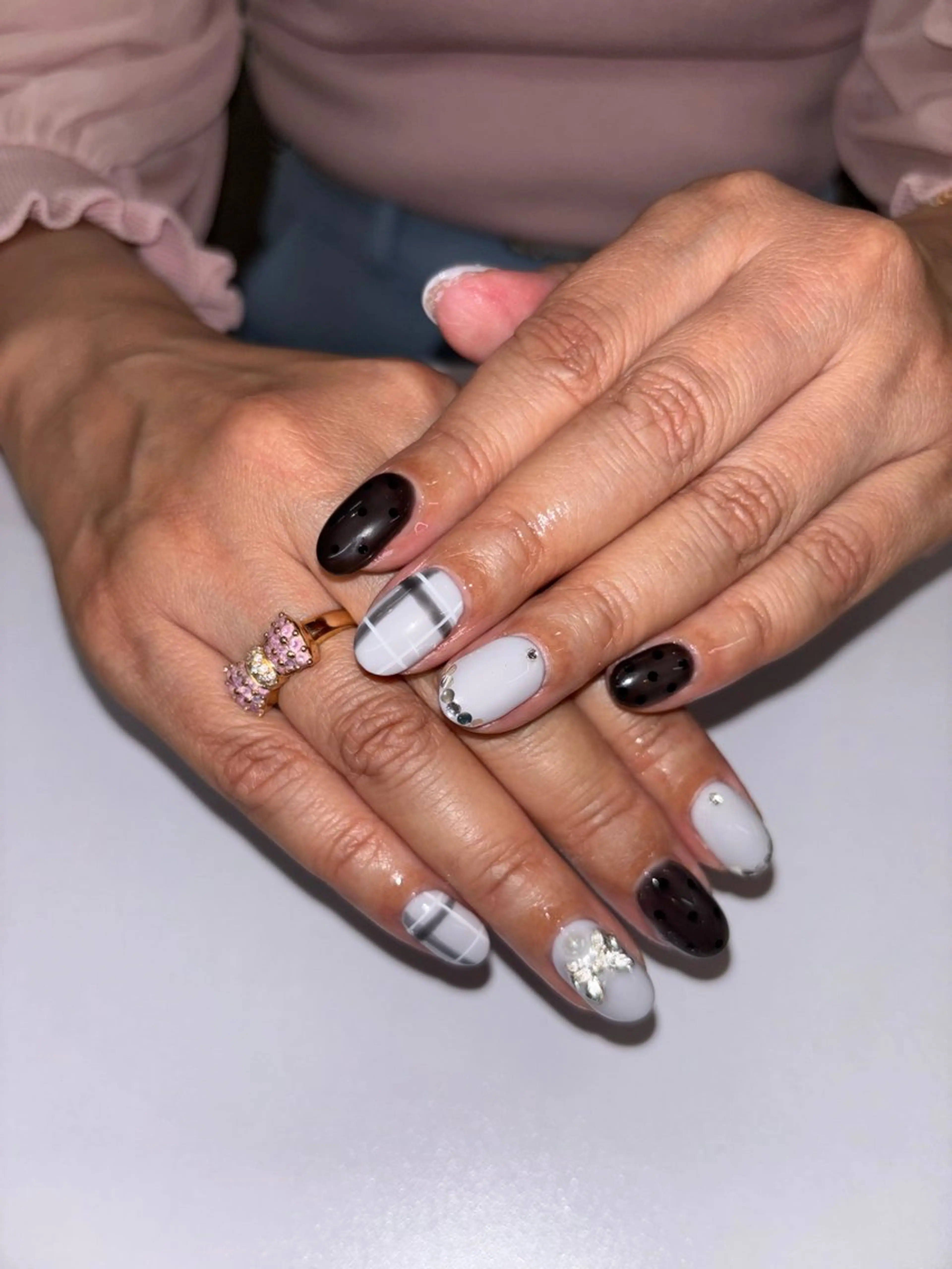 ネイル ハンドネイル 岩澤 さくらのネイルデザイン