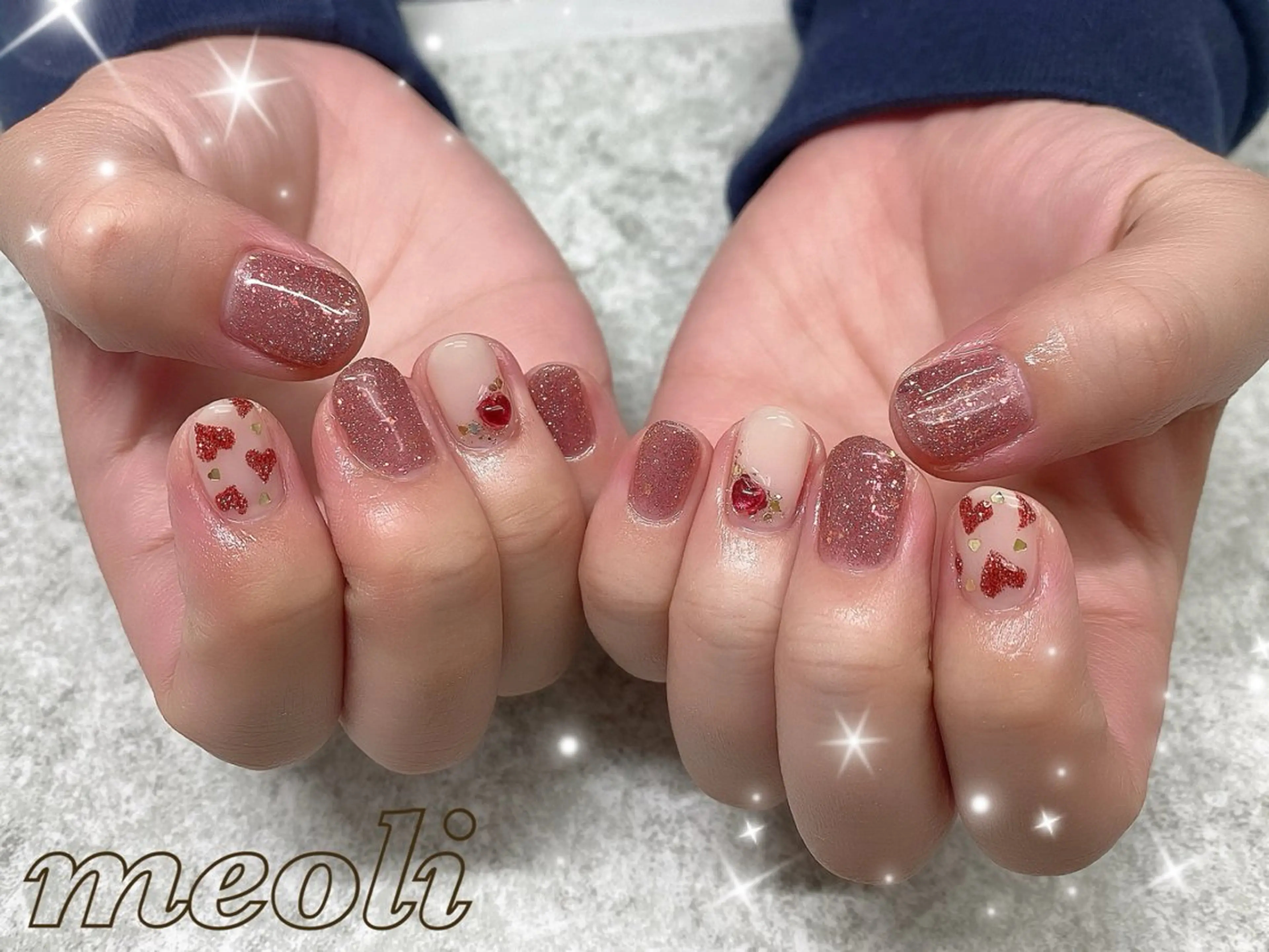 ネイル ハンドネイル nail salon meoli メグのネイルデザイン