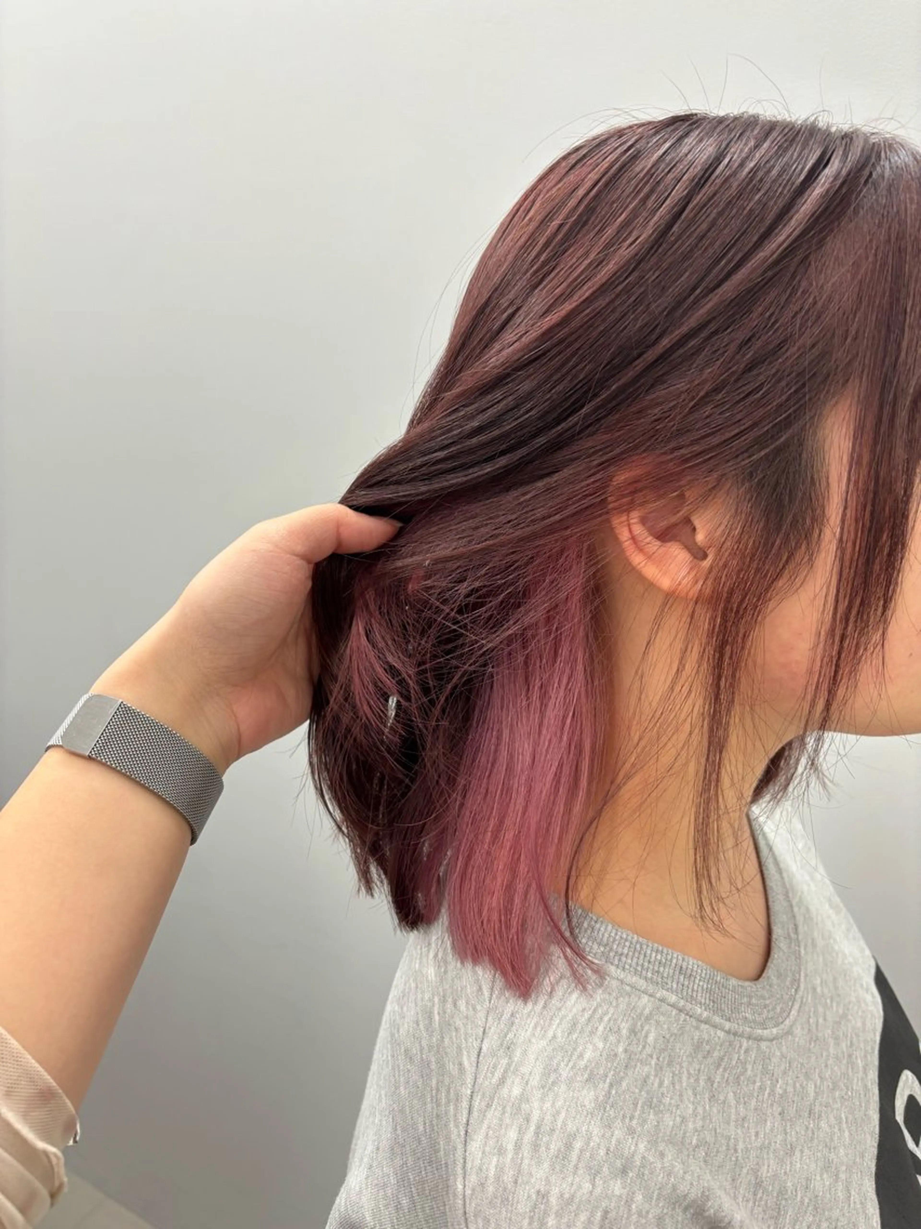 セミロング ヘアカラー ROCCO3rd / りんなのヘアスタイル