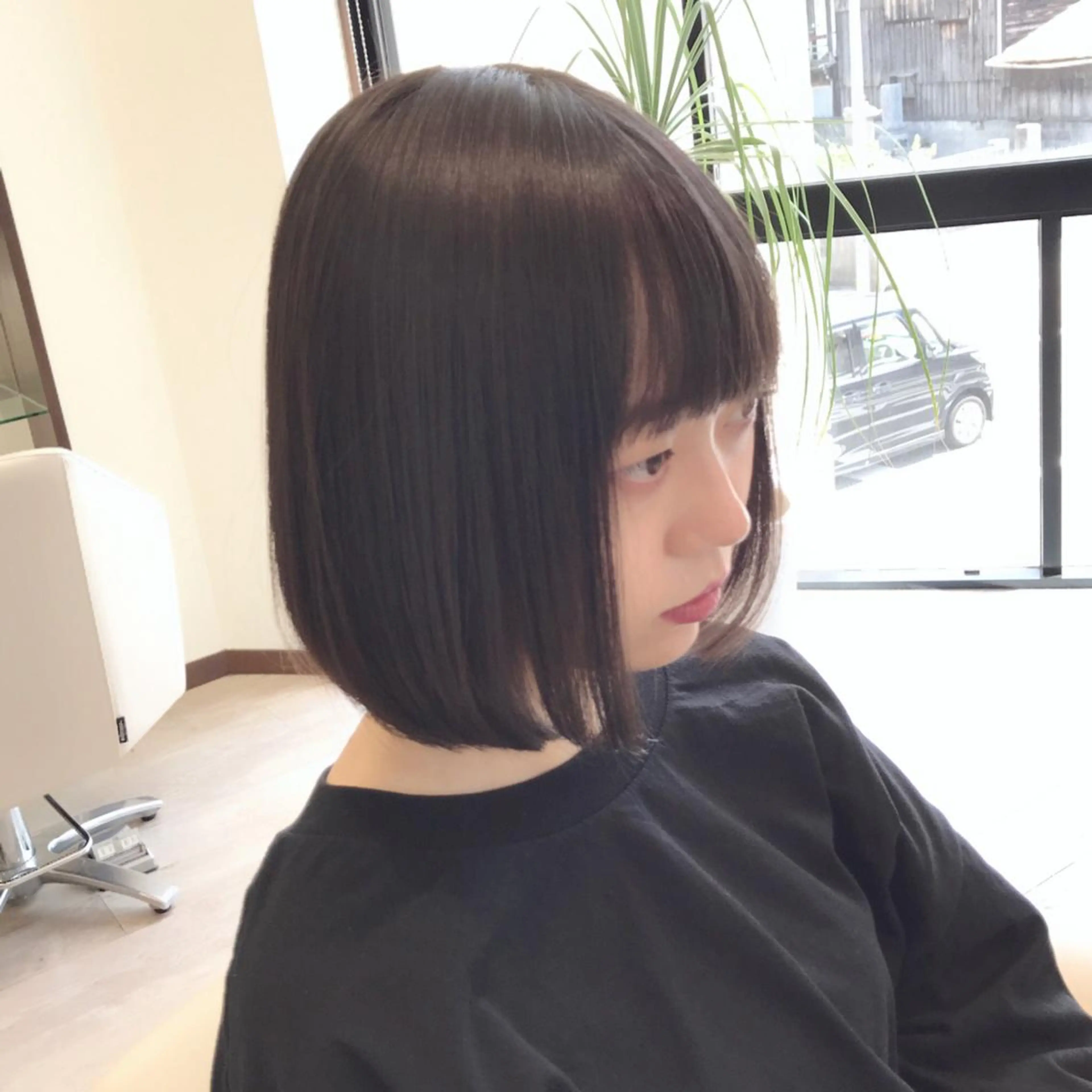 ショート カラー パーマ ヘアアレンジ メンズ キッズ ネイル マツエク・マツパ Leyシェアサロン所属・Ken ドライカット ✂️髪質改善のヘアスタイル