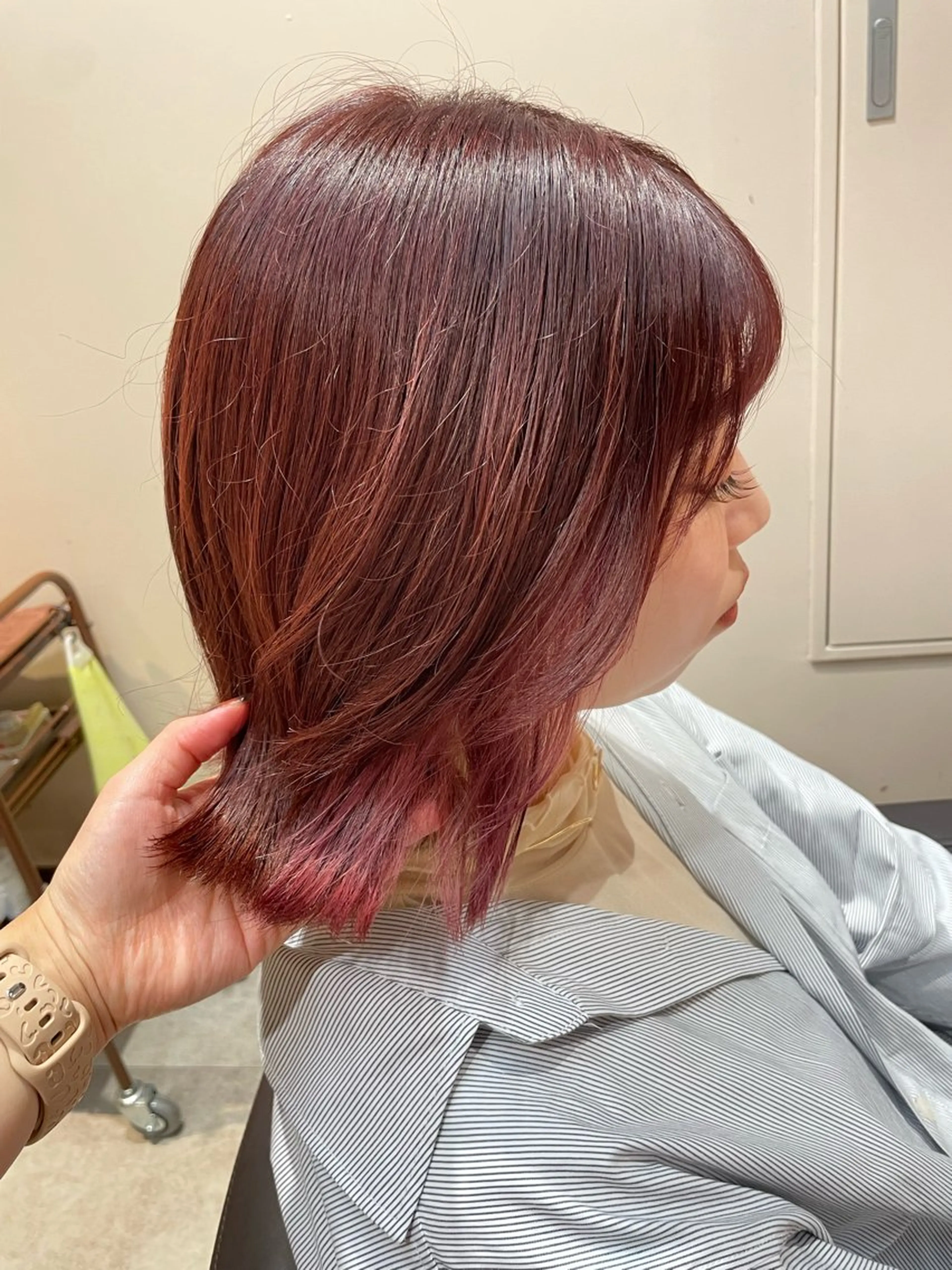 ミディアム カラー ヘアカラー トリートメント 💐パーソナルカラー /市橋加菜💐のヘアスタイル