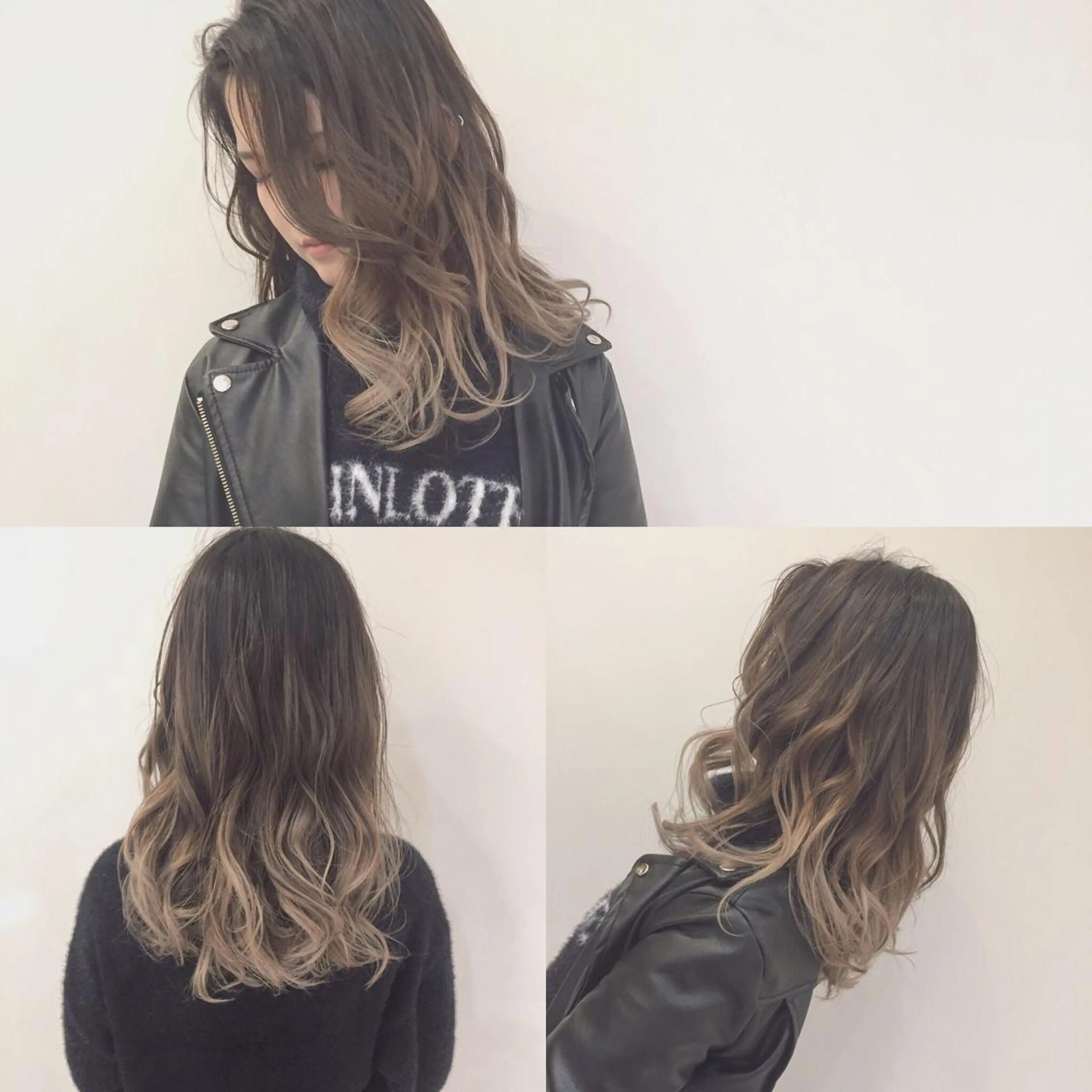 ミディアム セミロング ロング カラー パーマ バレイヤージュ 外国人風カラー レイヤーカット lafith hair dope所属・[外国人風カラー] 店長 田中健太のヘアスタイル