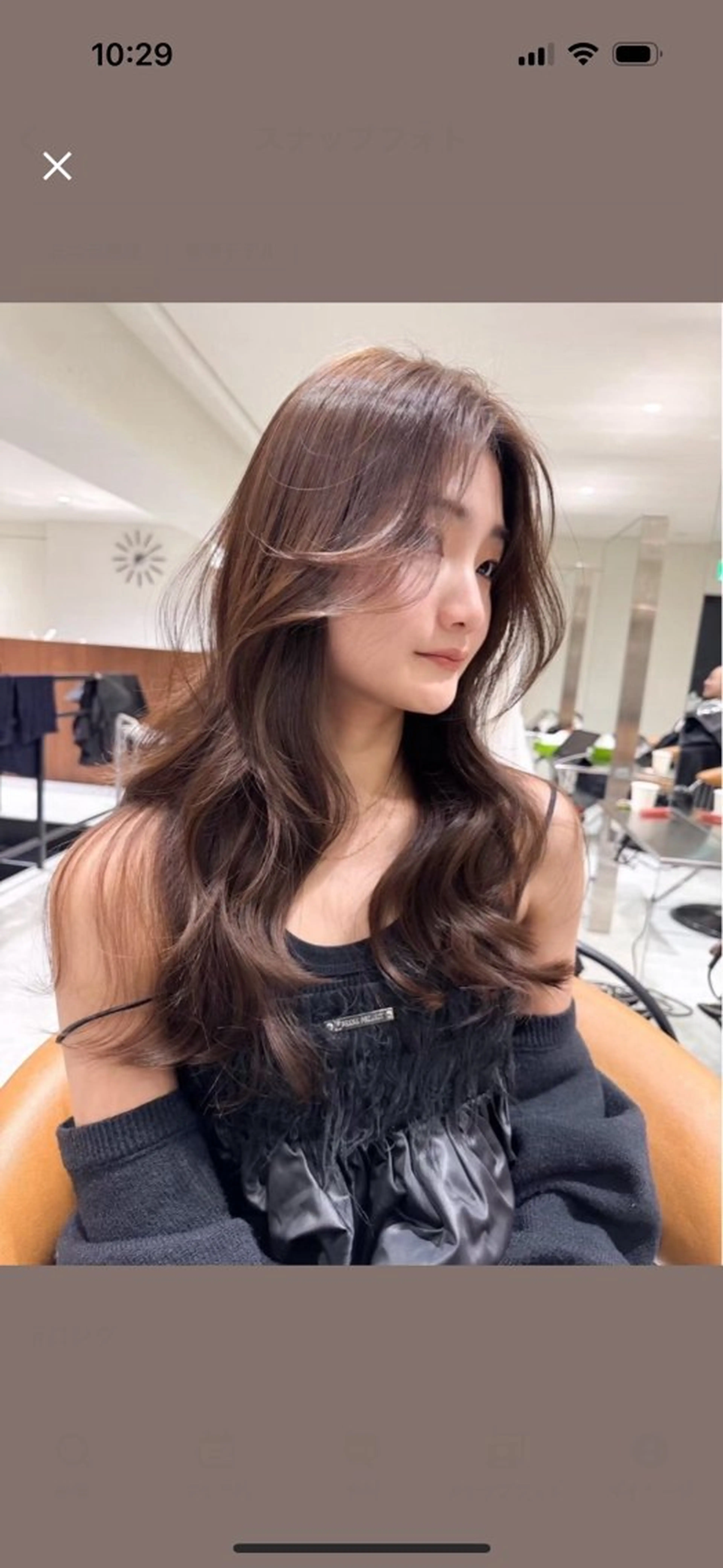 ロング ヘアカラー 🎀 うる艶透明感 カラー / 錦糸町のヘアスタイル