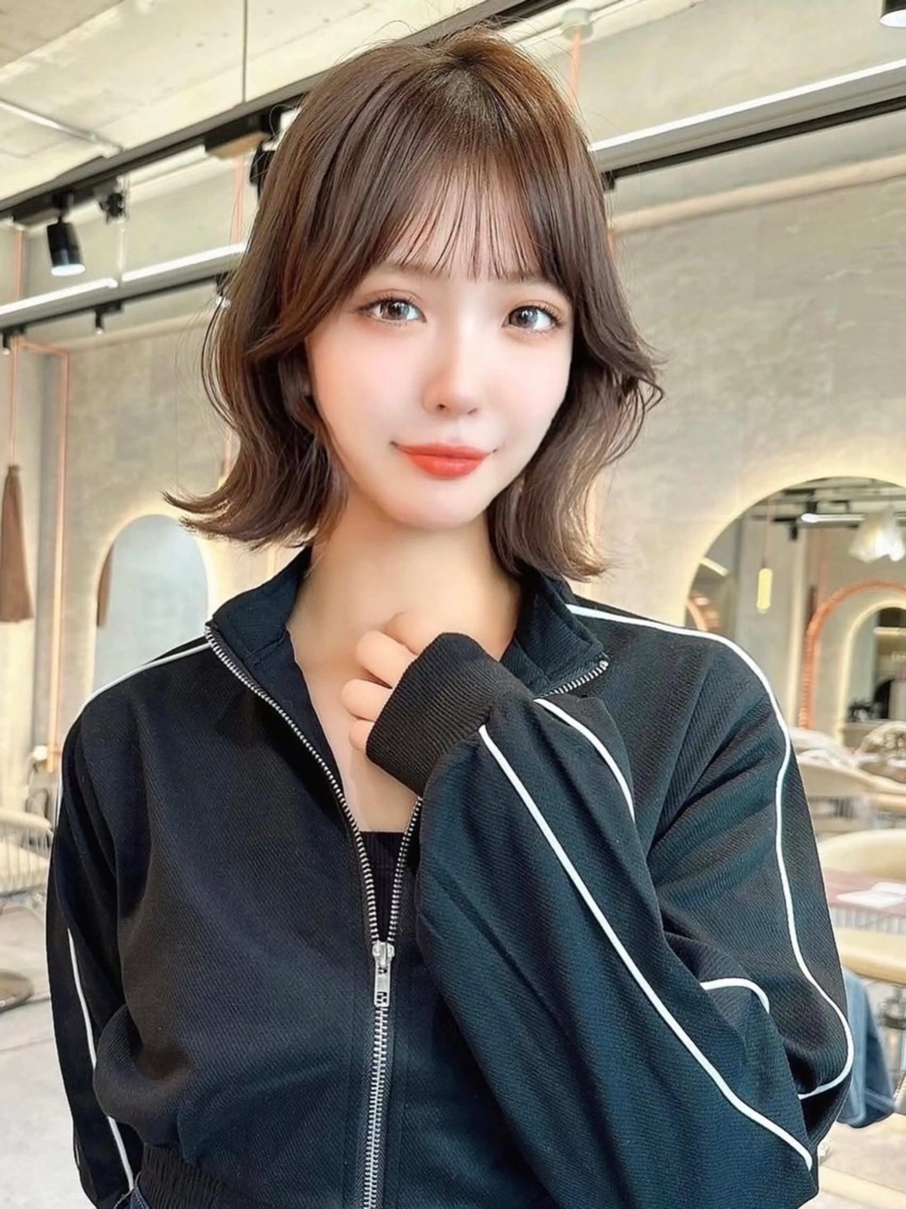 ショート カラー 透明感カラー 似合わせカット 小顔カット ショート/ボブ 岡田洸太のヘアスタイル