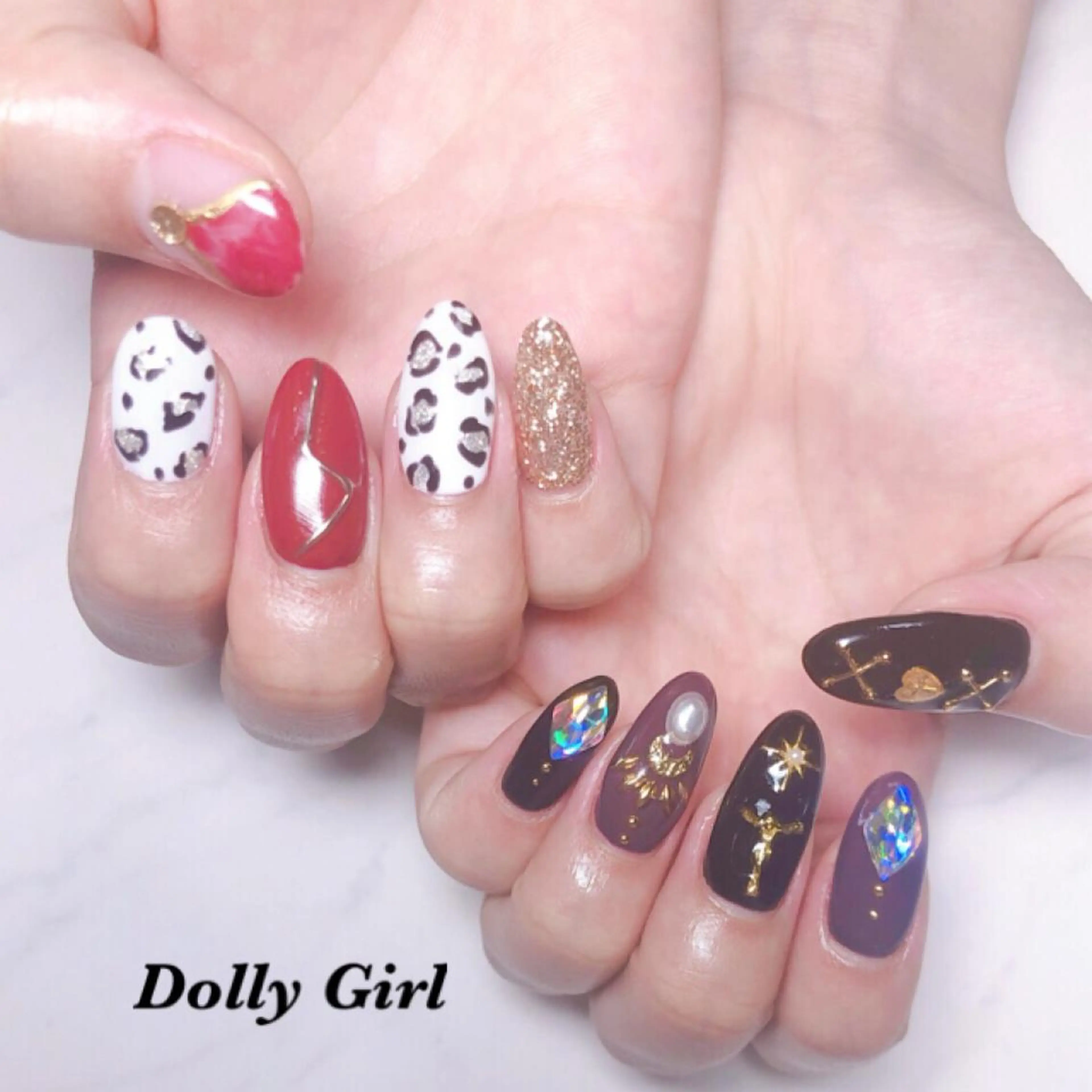 ネイル 個室ネイルサロンDolly  Girl〜ドーリーガール〜所属・DollyGirl KYOKOのネイルデザイン